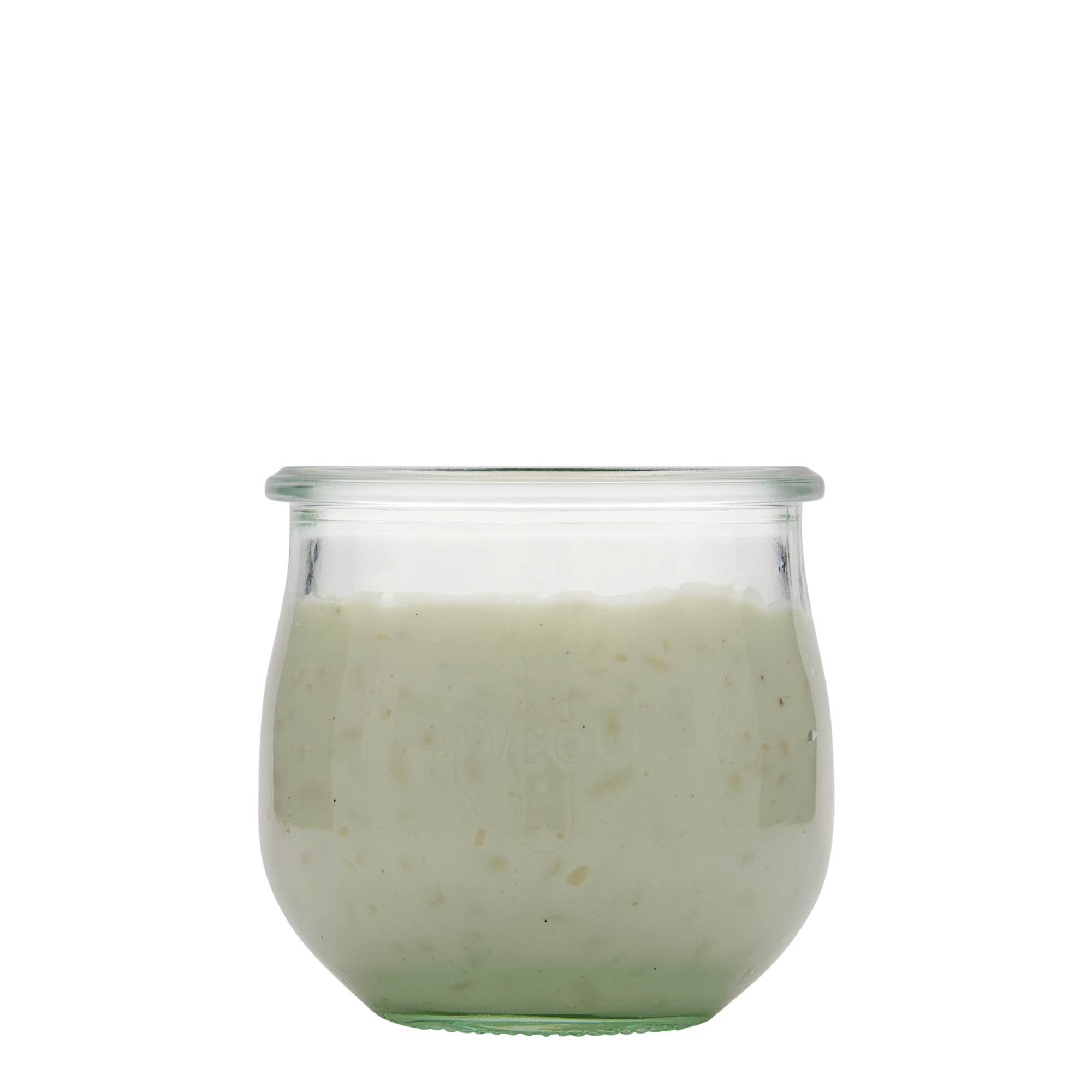 370 ml WECK tulip glass, opening: round rim