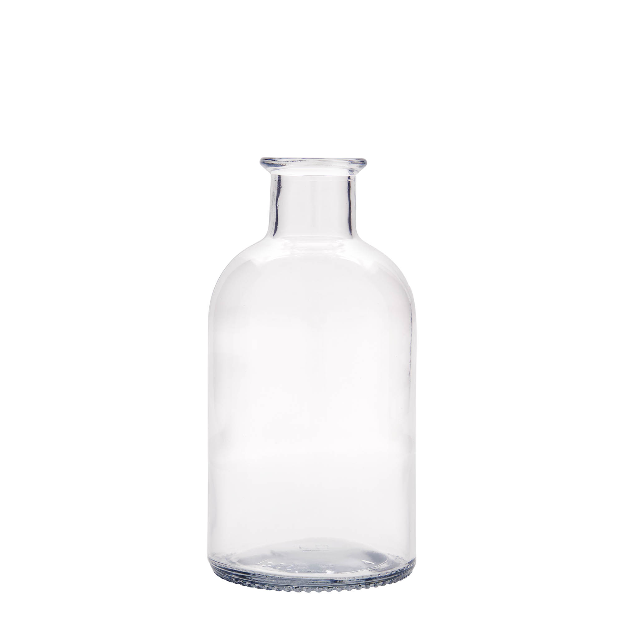 500 ml glass bottle apothecary 'Italia', opening: cork