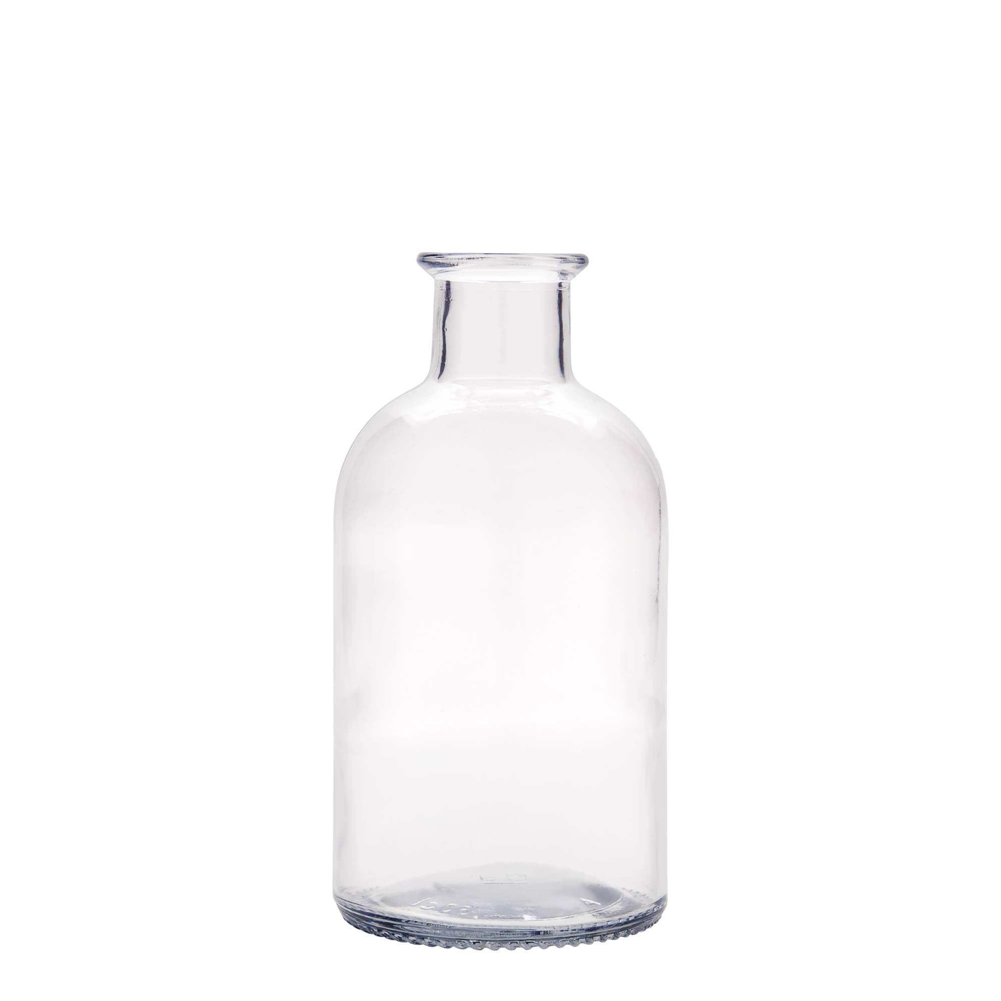 500 ml glass bottle apothecary ‘Italia’, opening: cork