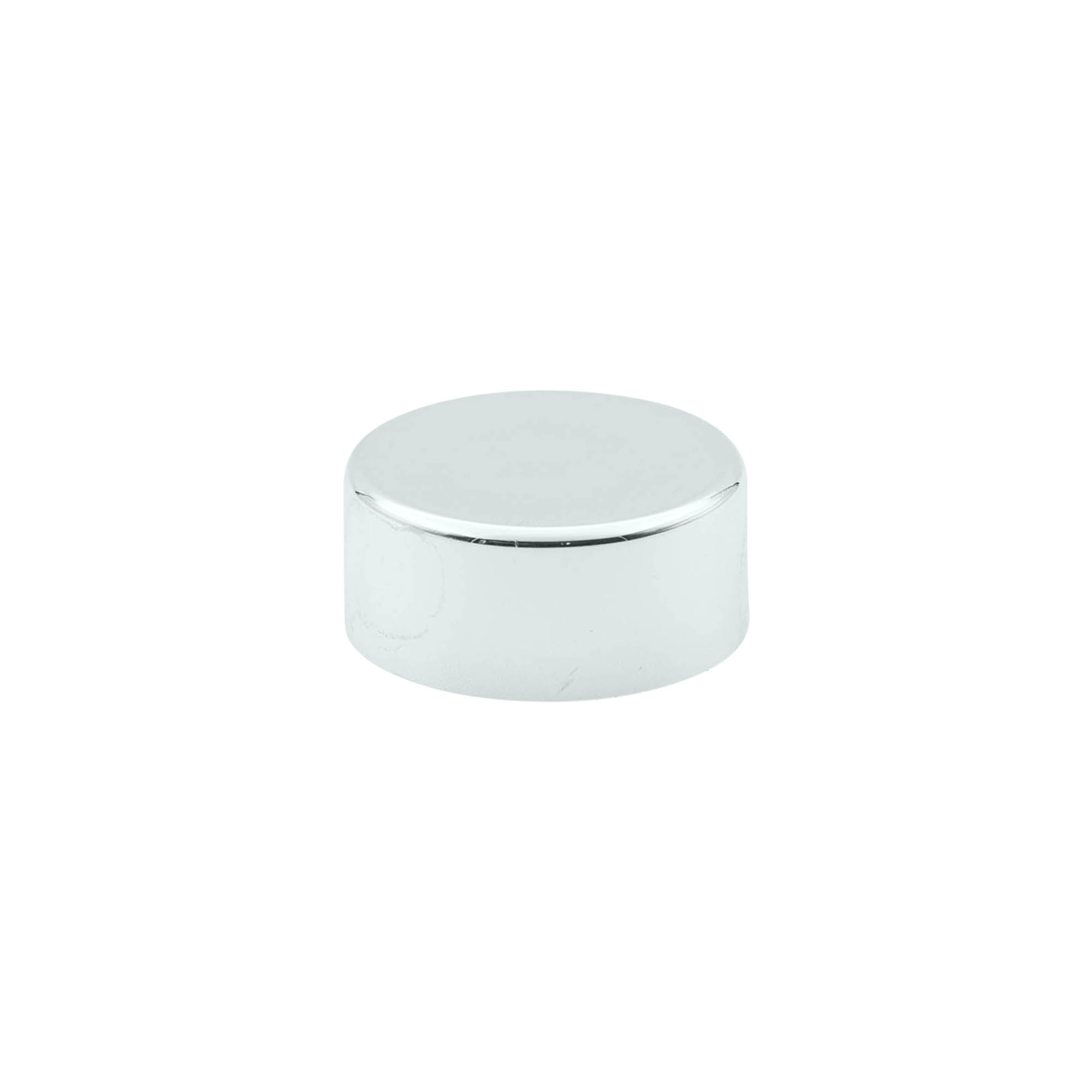Screw cap, ABS plastic, silver, for opening: GPI 28/400 Screw cap, ABS plastic, silver, for opening: GPI 28/400