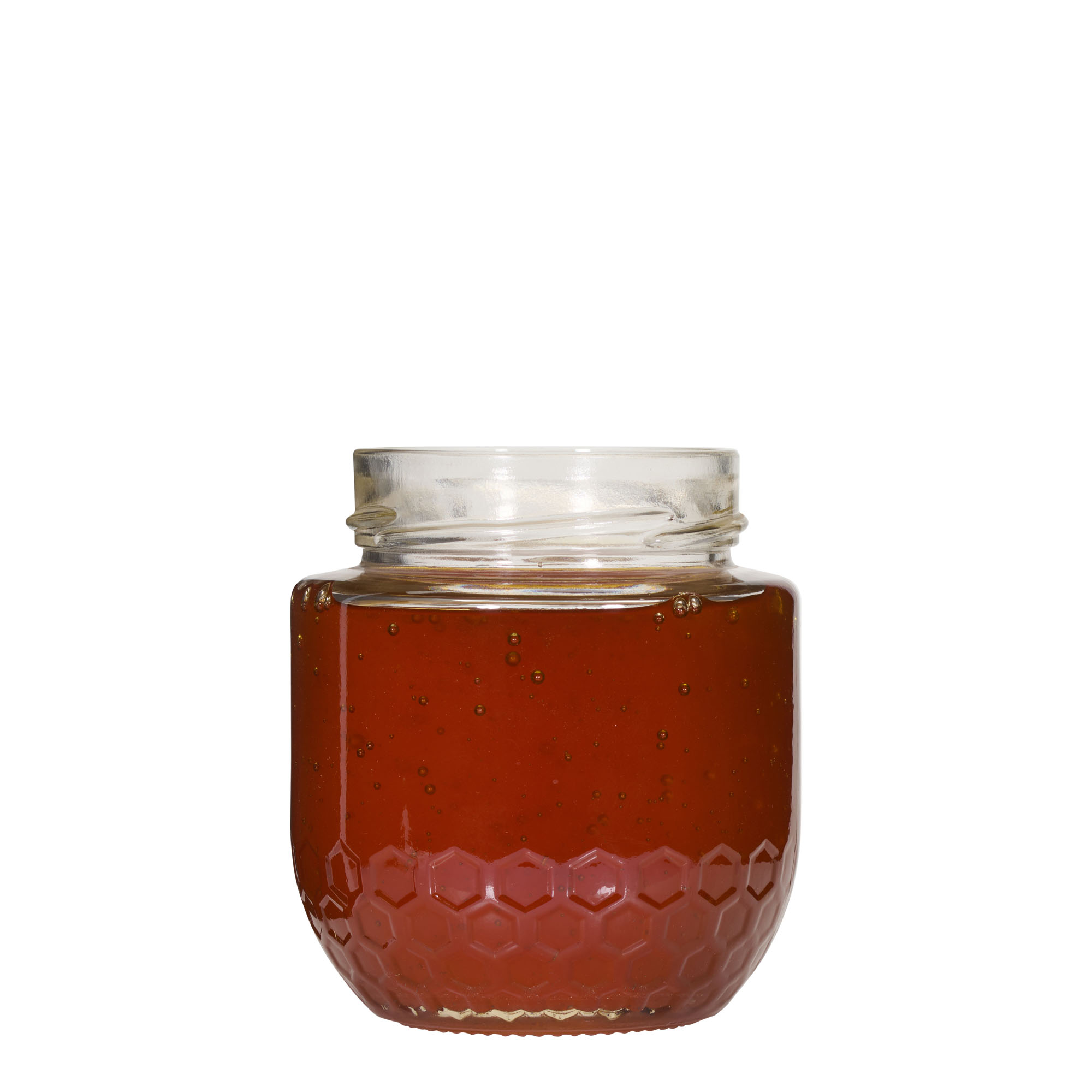 390 ml honey jar 'Maya', closure: deep twist off (DTO 70) 390 ml honey jar 'Maya', closure: deep twist off (DTO 70)