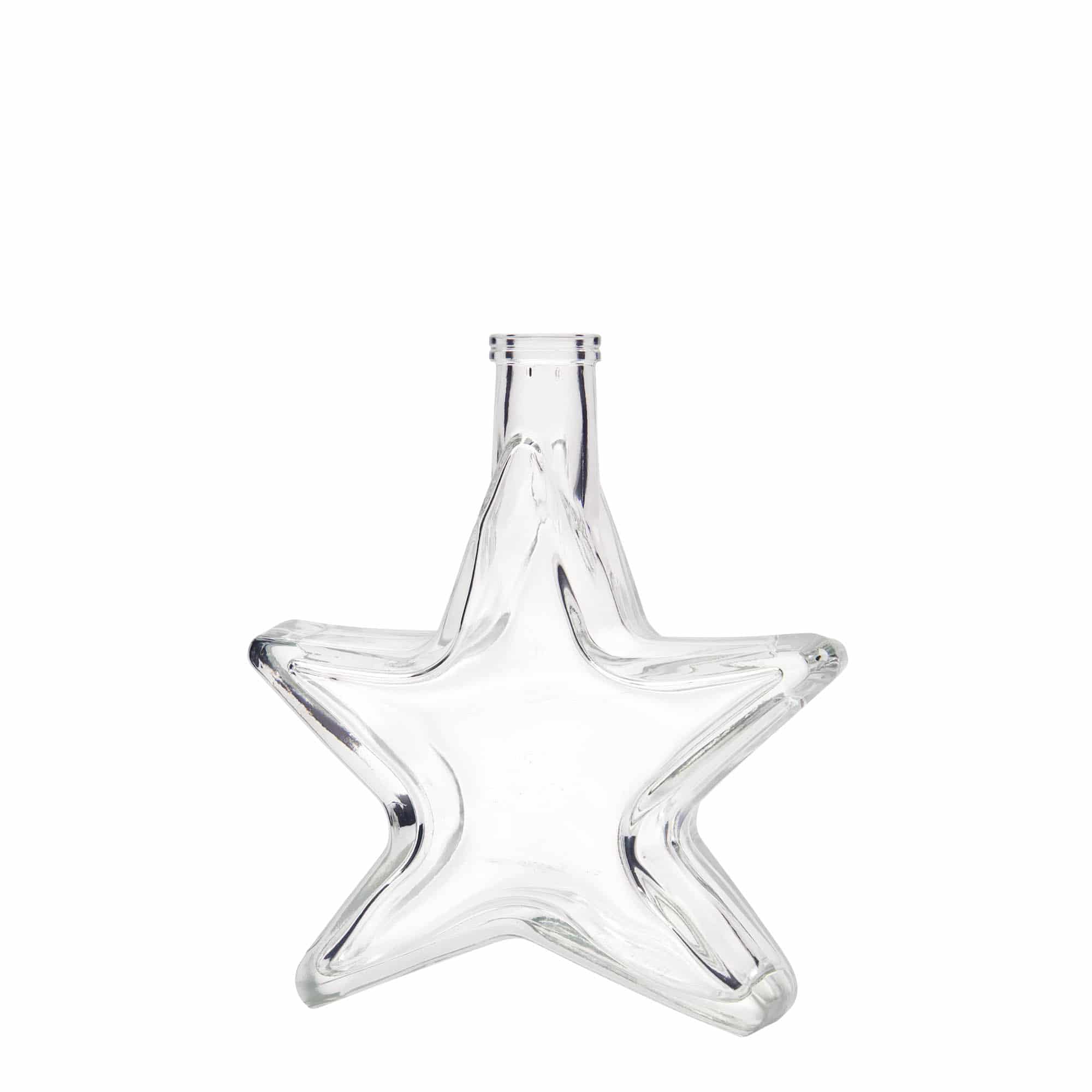 200 ml glass bottle ‘Star’, opening: cork