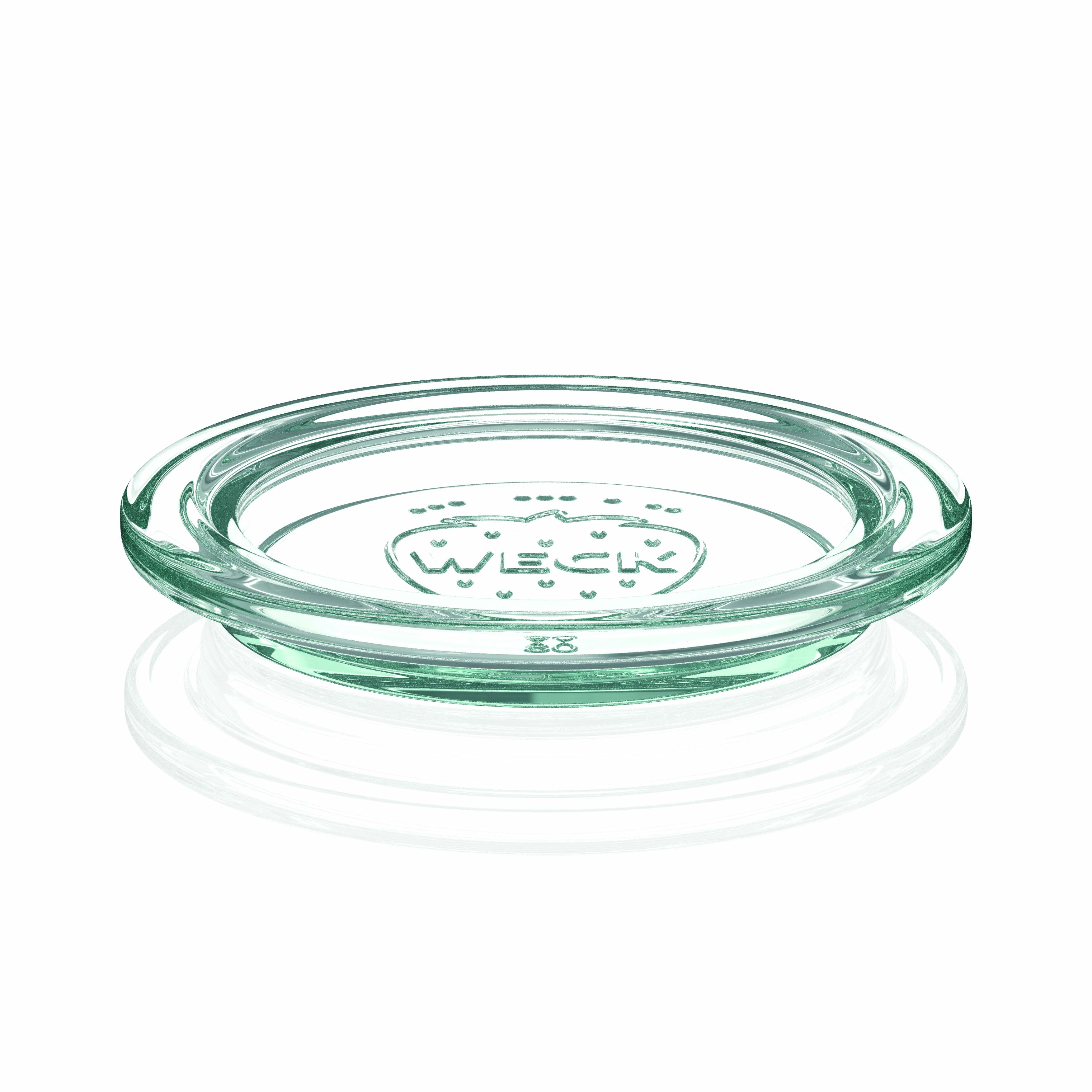 6x 370 ml WECK tulip jar with glass lid RR 80