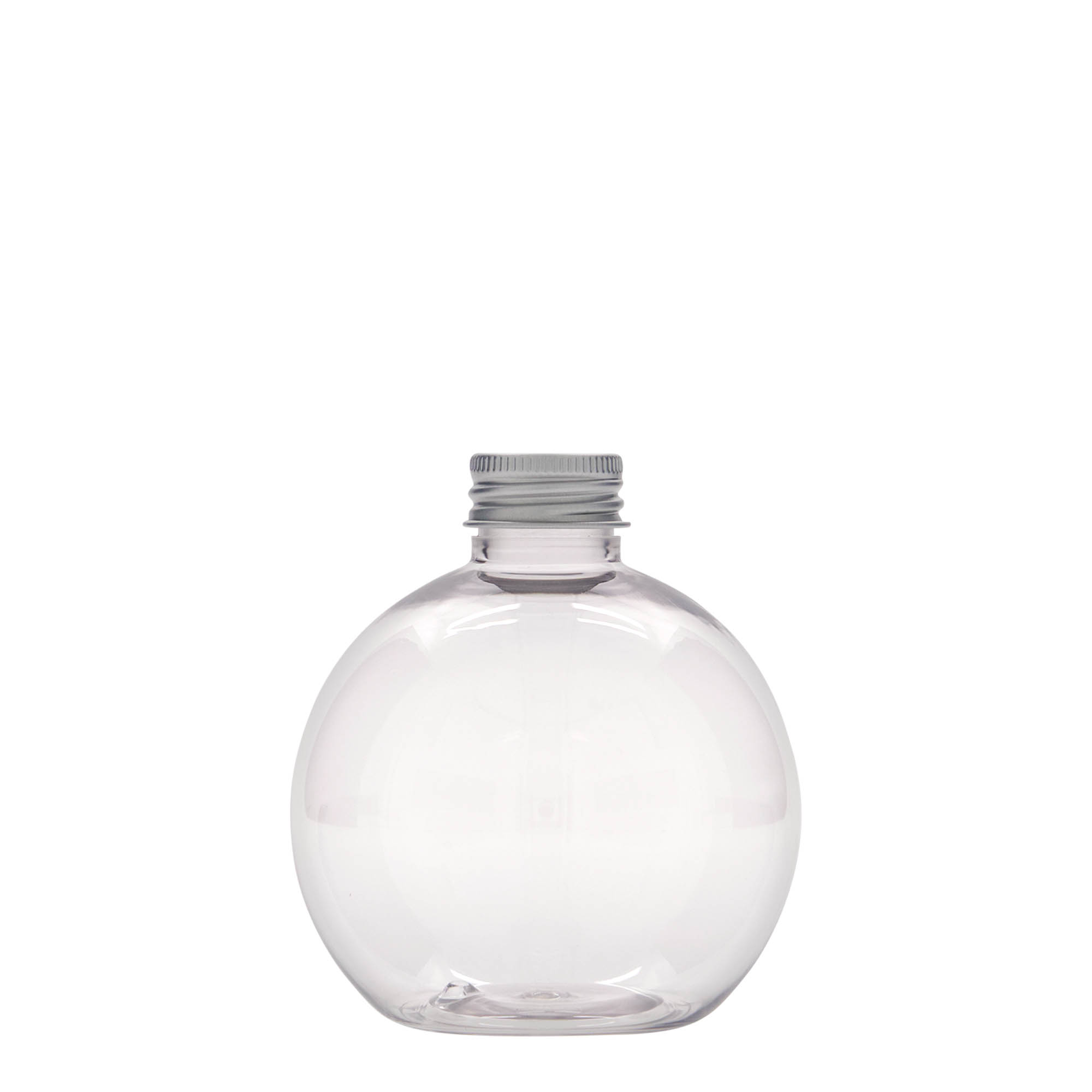 250 ml PET bottle 'Perry', round, plastic, neck: 24/410