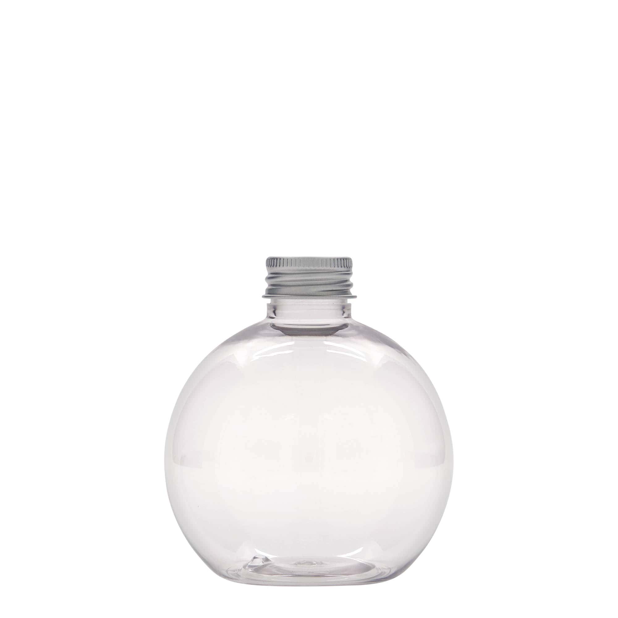 250 ml PET bottle ‘Perry’, round, plastic, neck: 24/410