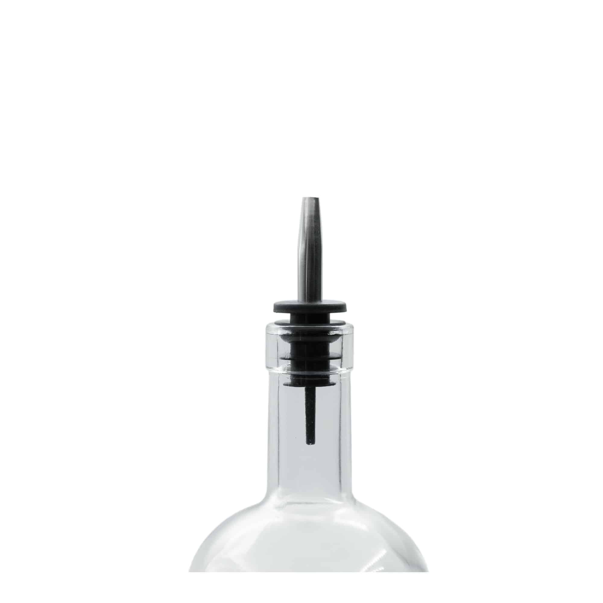 Spout Inox conical, stainless steel, silver