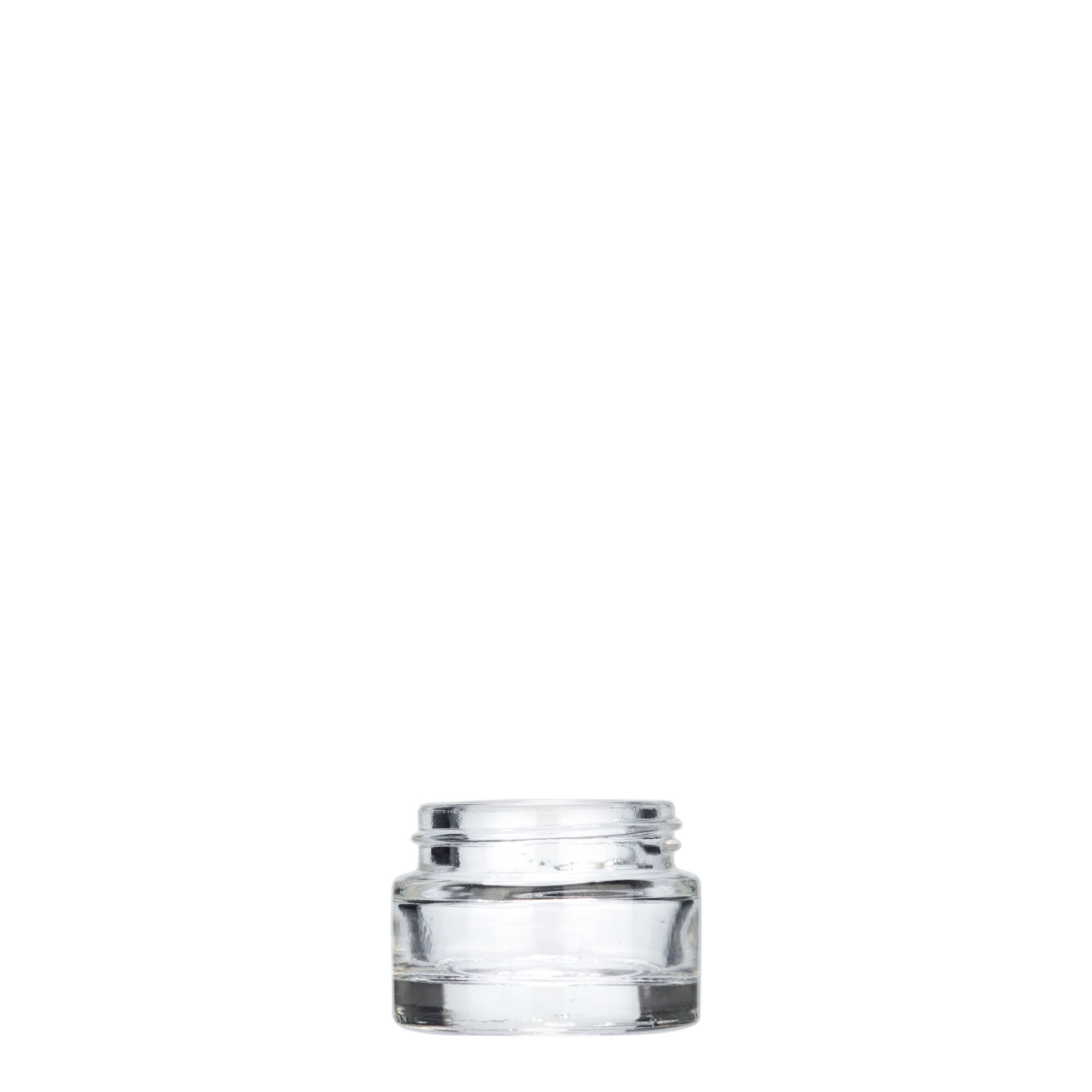 5 ml cosmetic jar 'Beauty', glass, closure: screw cap 5 ml cosmetic jar 'Beauty', glass, closure: screw cap