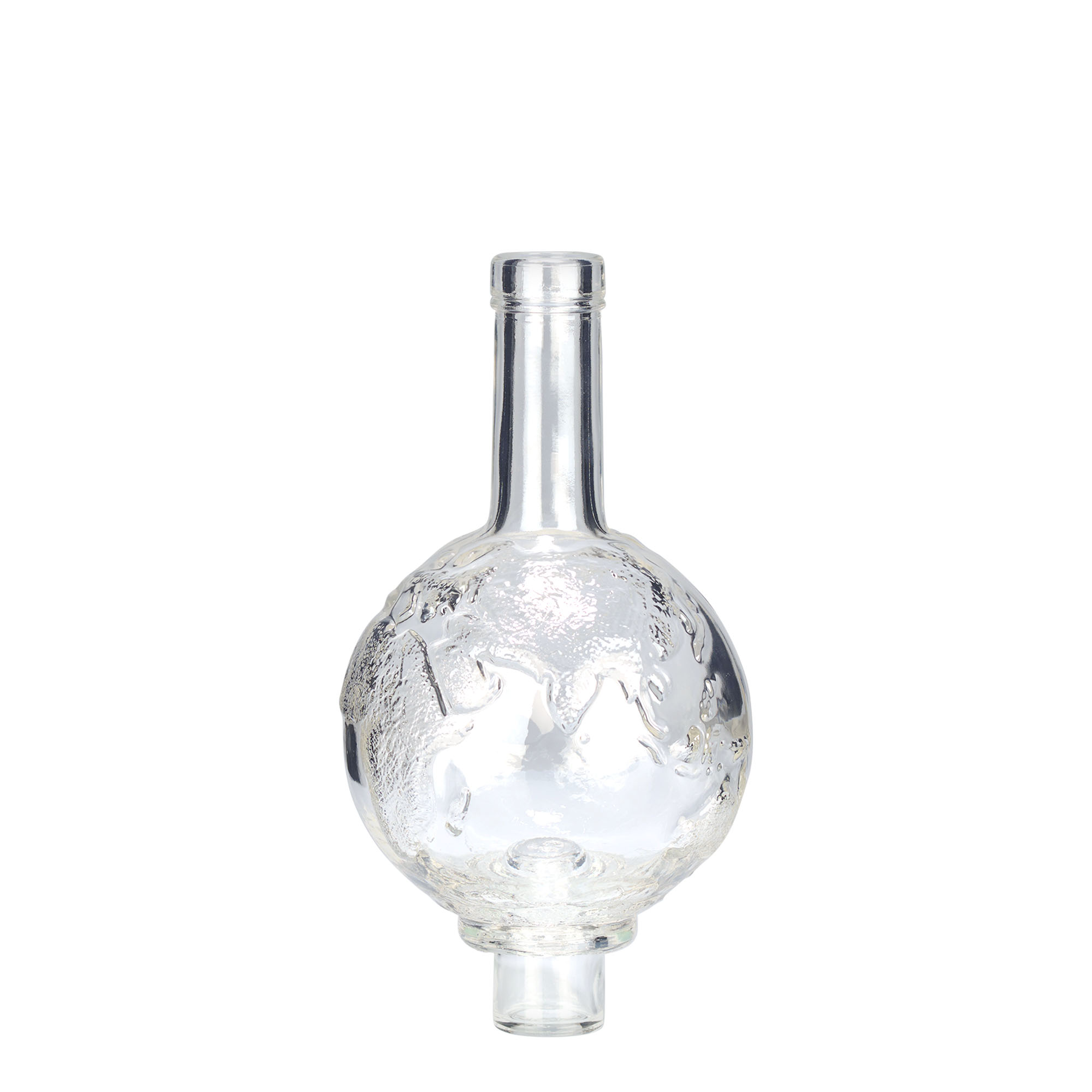 500 ml glass bottle 'Globus', opening: cork 500 ml glass bottle 'Globus', opening: cork