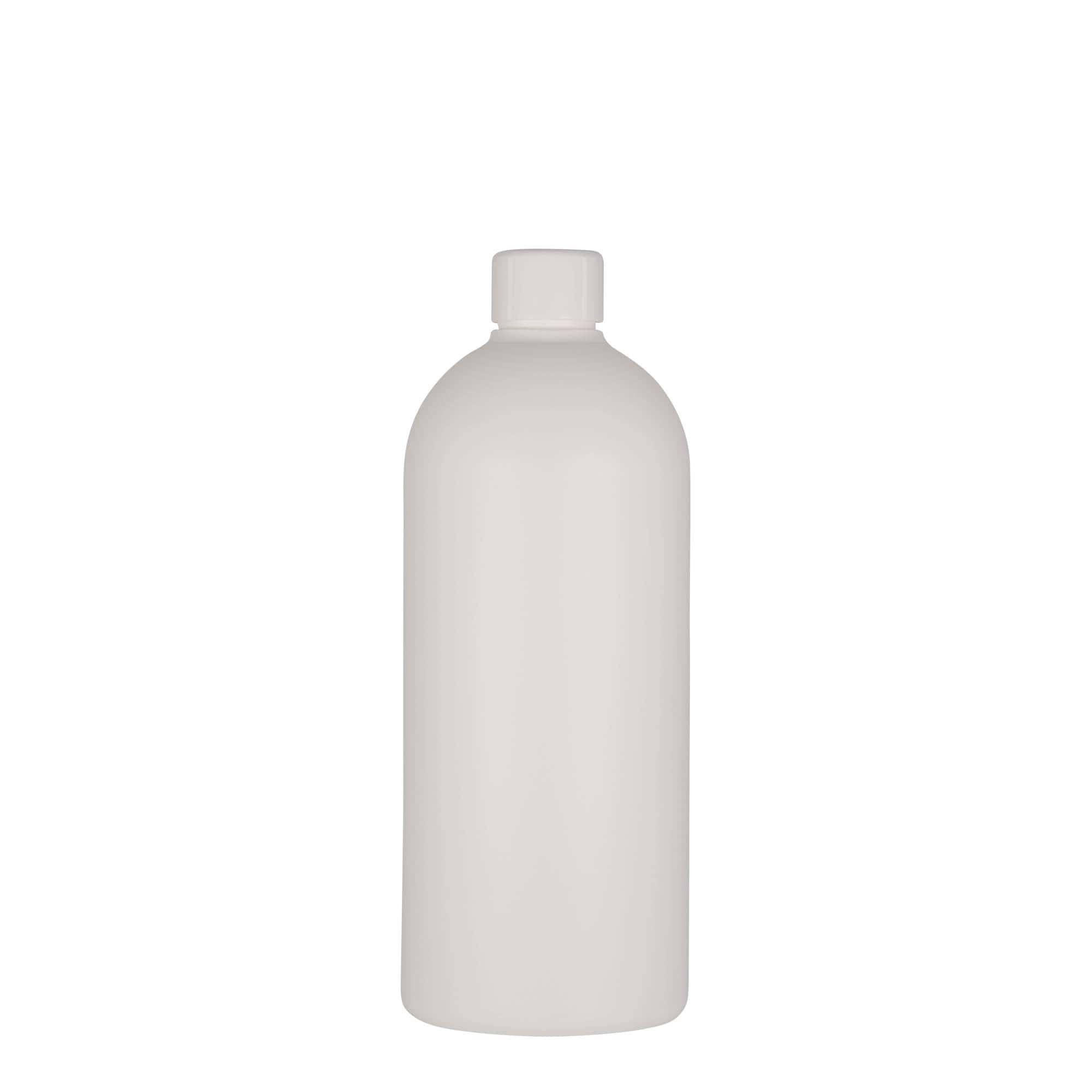 500 ml plastic bottle ‘Tuffy’, HDPE, white, opening: 24/410