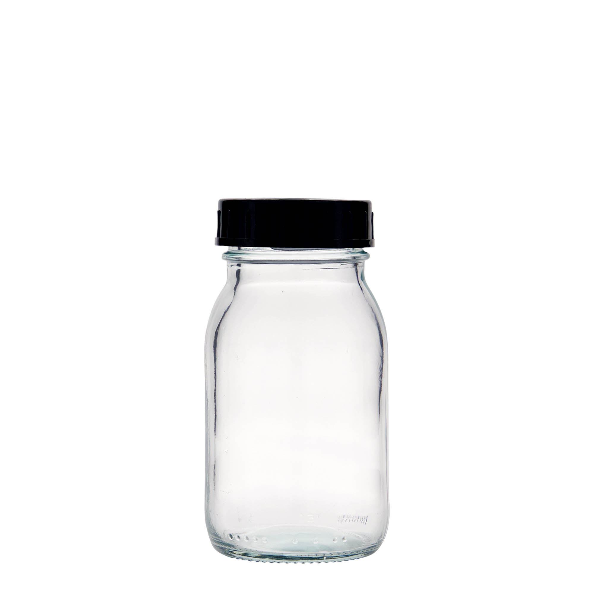 150 ml wide-neck glass, opening: DIN 45