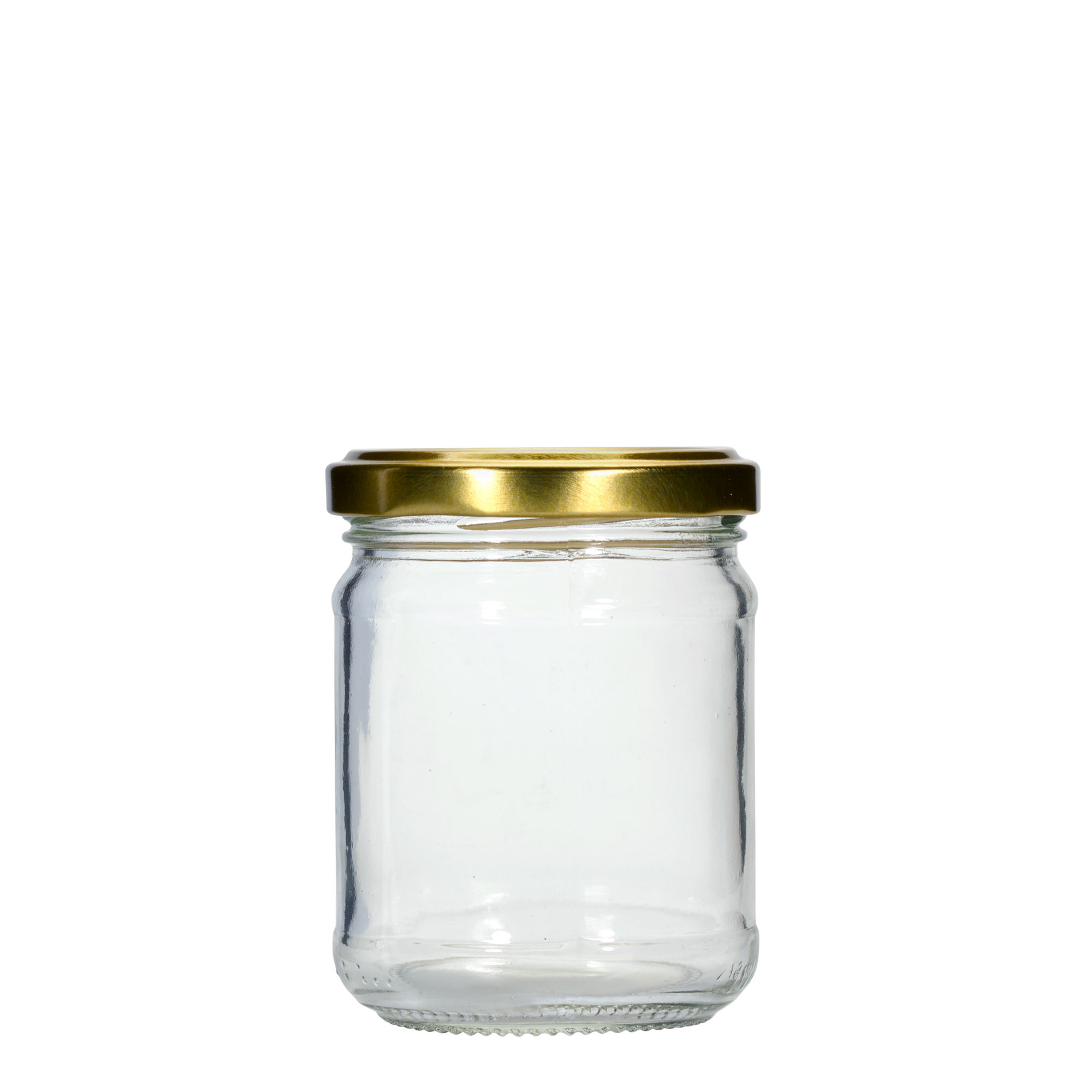 212 ml round glass, opening: Twist-off (TO 63)