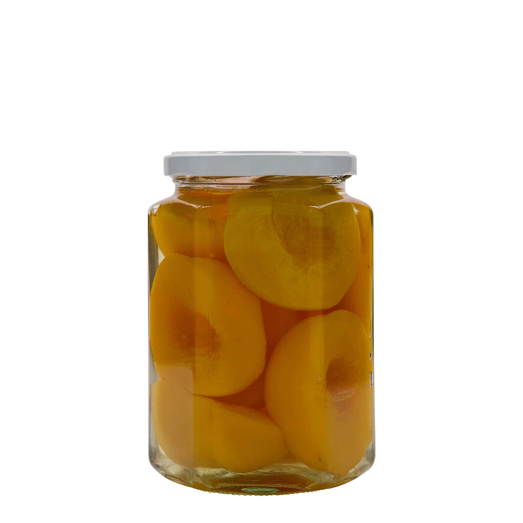 770 ml hexagonal jar, opening: Twist-off (TO 82)