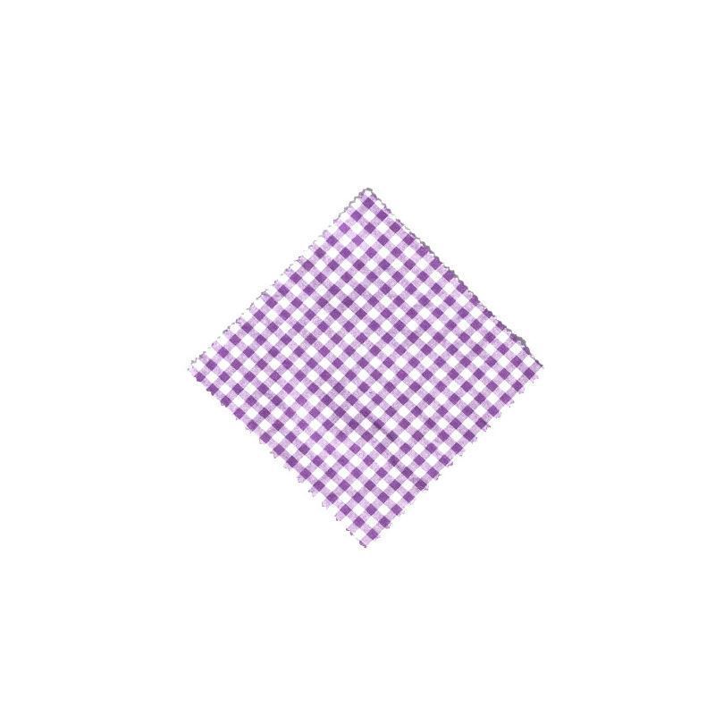 Checked fabric napkin 15x15, square, textile, lilac, opening: TO58-TO82 Checked fabric napkin 15x15, square, textile, lilac, opening: TO58-TO82