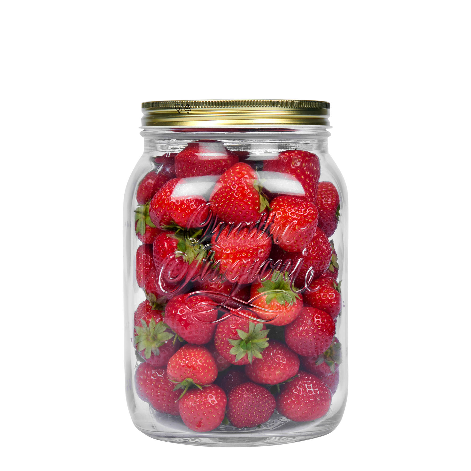 2,000 ml glass 'Quattro Stagioni', opening: screw cap