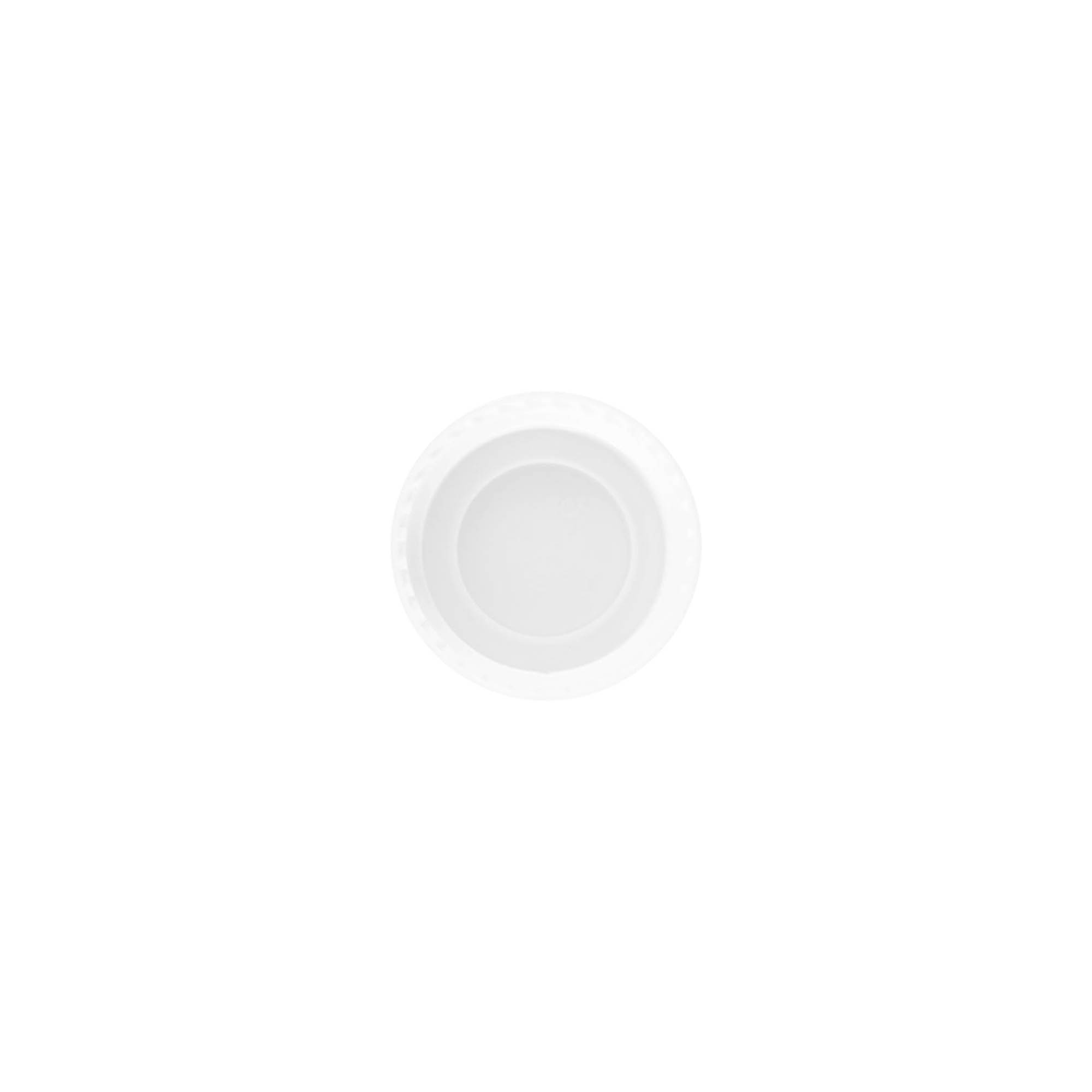 Screw cap, PP plastic, white, for opening: 20/410 Screw cap, PP plastic, white, for opening: 20/410