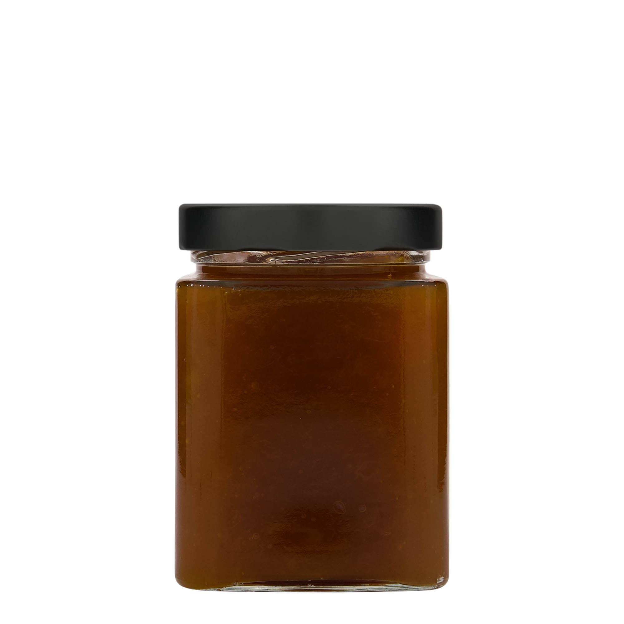580 ml square jar ‘Ikarus’, opening: Deep-Twist-off (DTO 82)
