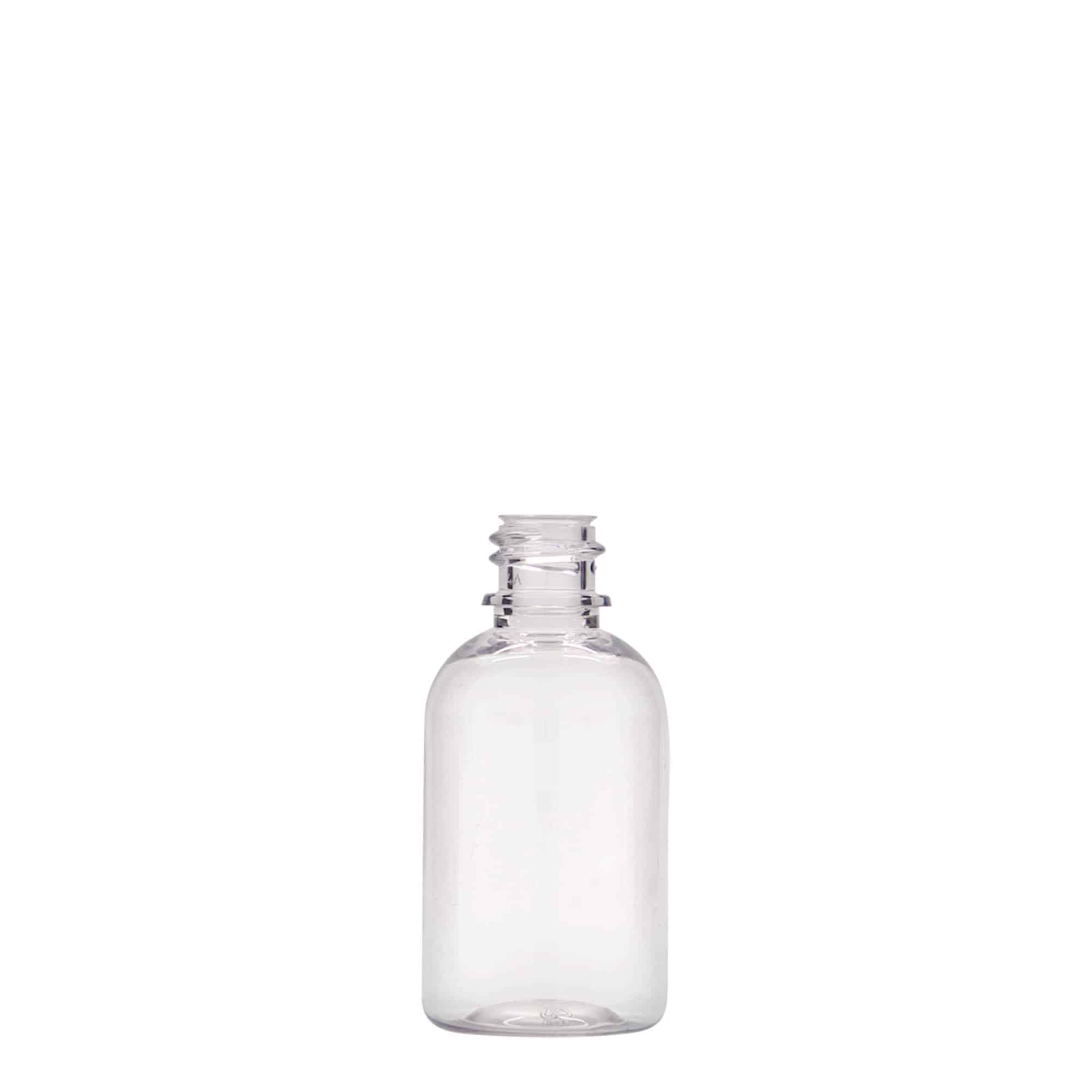 50 ml PET medical bottle ‘Easy Living’, plastic, opening: DIN 18