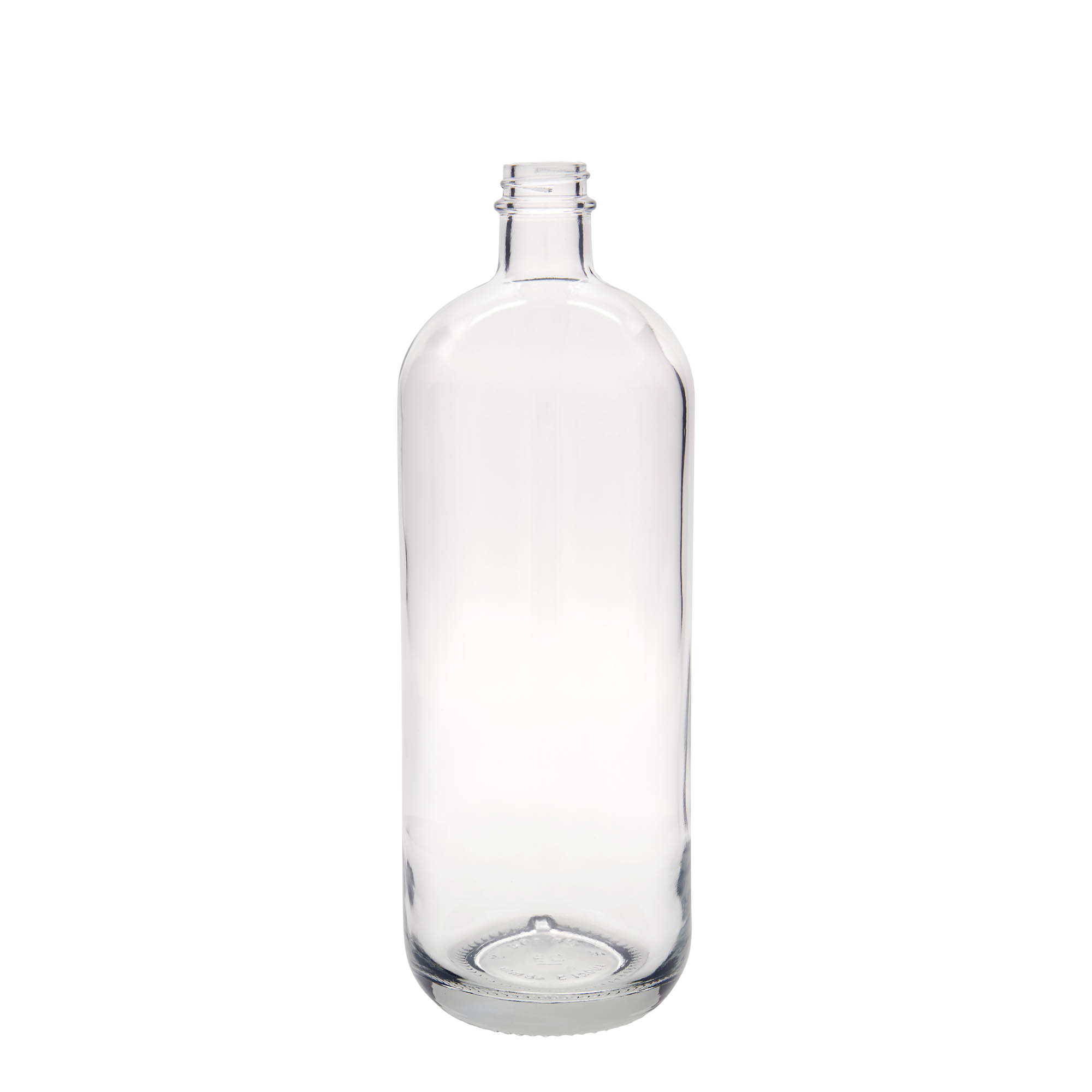 1000 ml glass bottle 'Lotto', closure: GPI 28 1000 ml glass bottle 'Lotto', closure: GPI 28