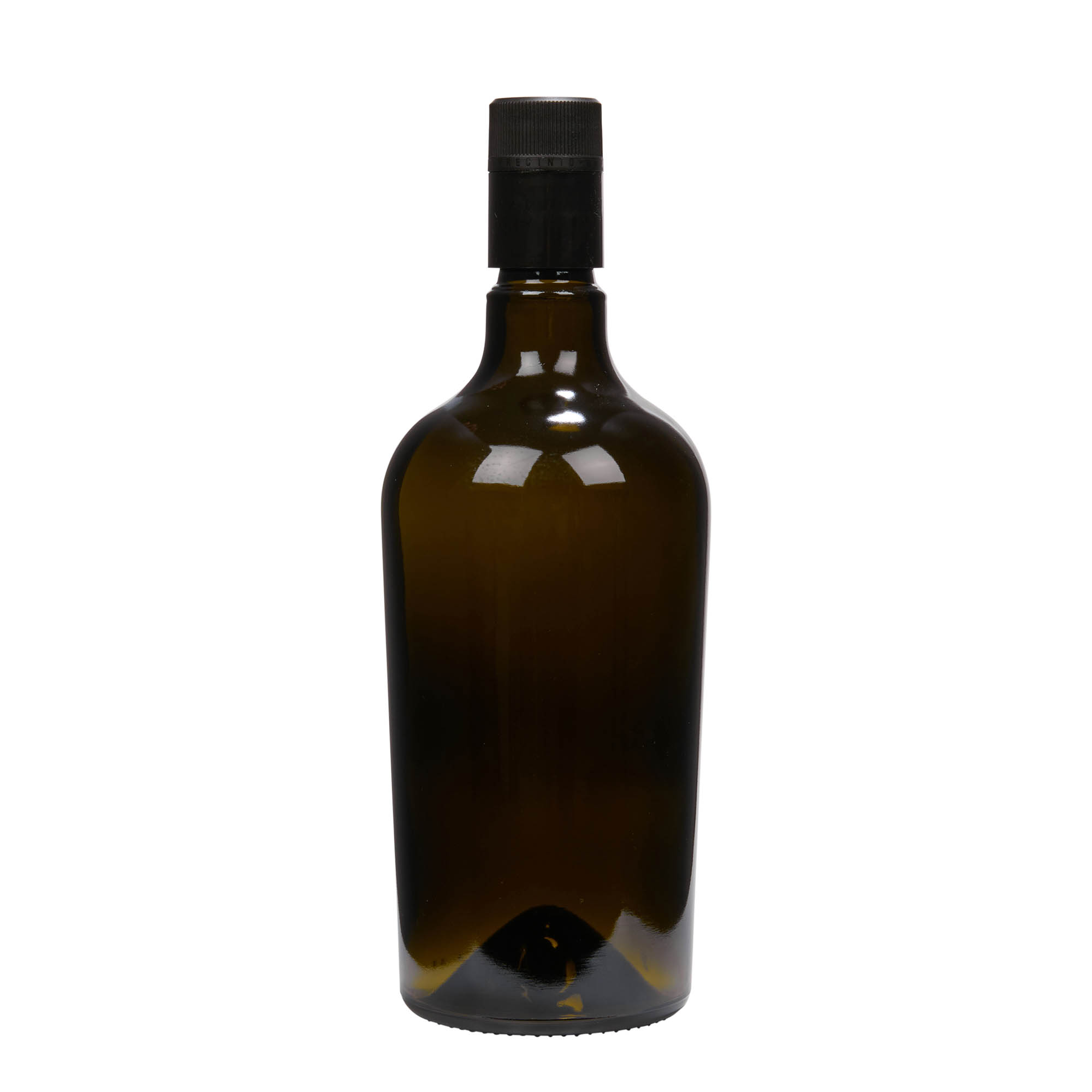 750 ml vinegar/oil bottle 'Oleum', glass, antique green, mouth: DOP 750 ml vinegar/oil bottle 'Oleum', glass, antique green, mouth: DOP