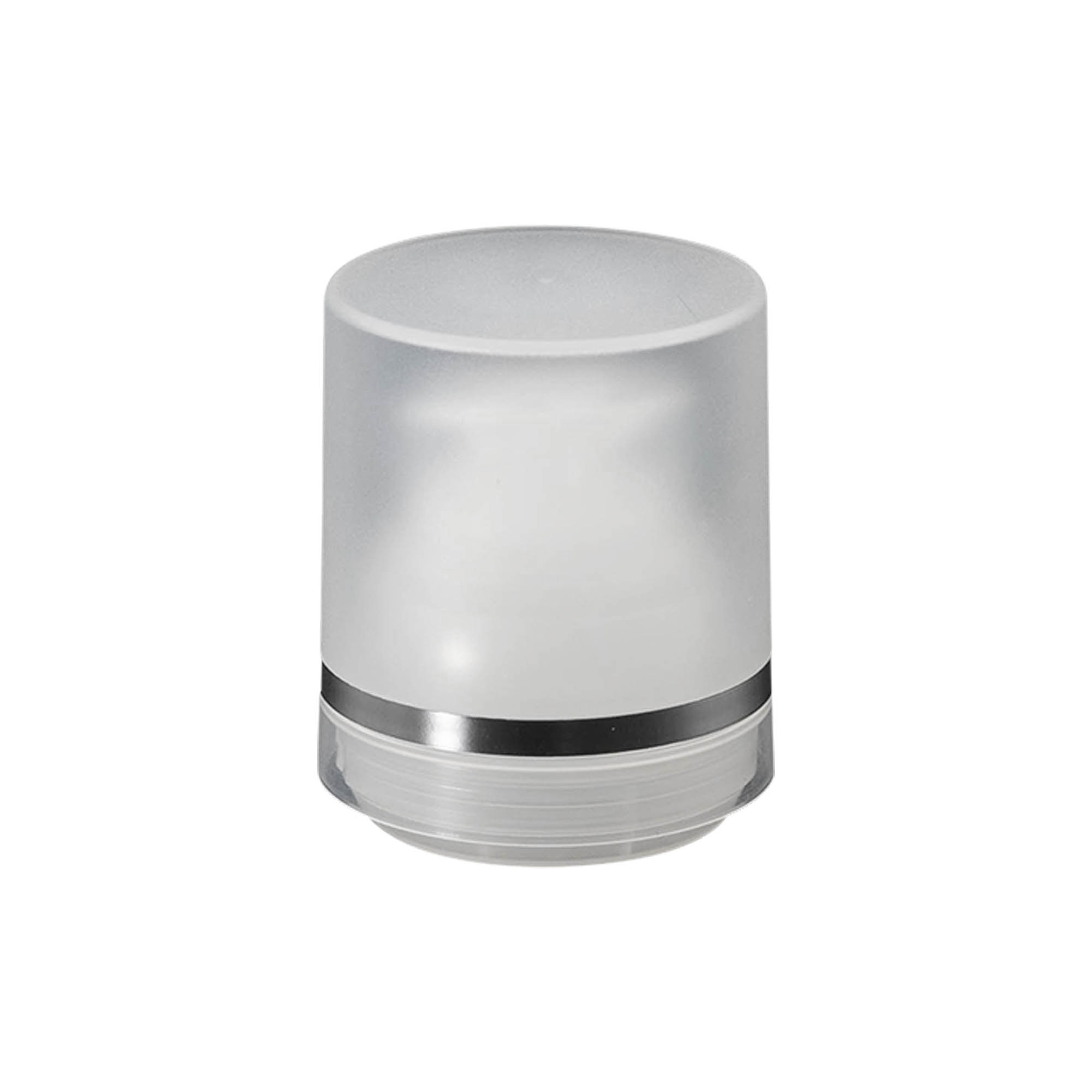 Airless dispenser pump head 'Mezzo', PP plastic, natural Airless dispenser pump head 'Mezzo', PP plastic, natural