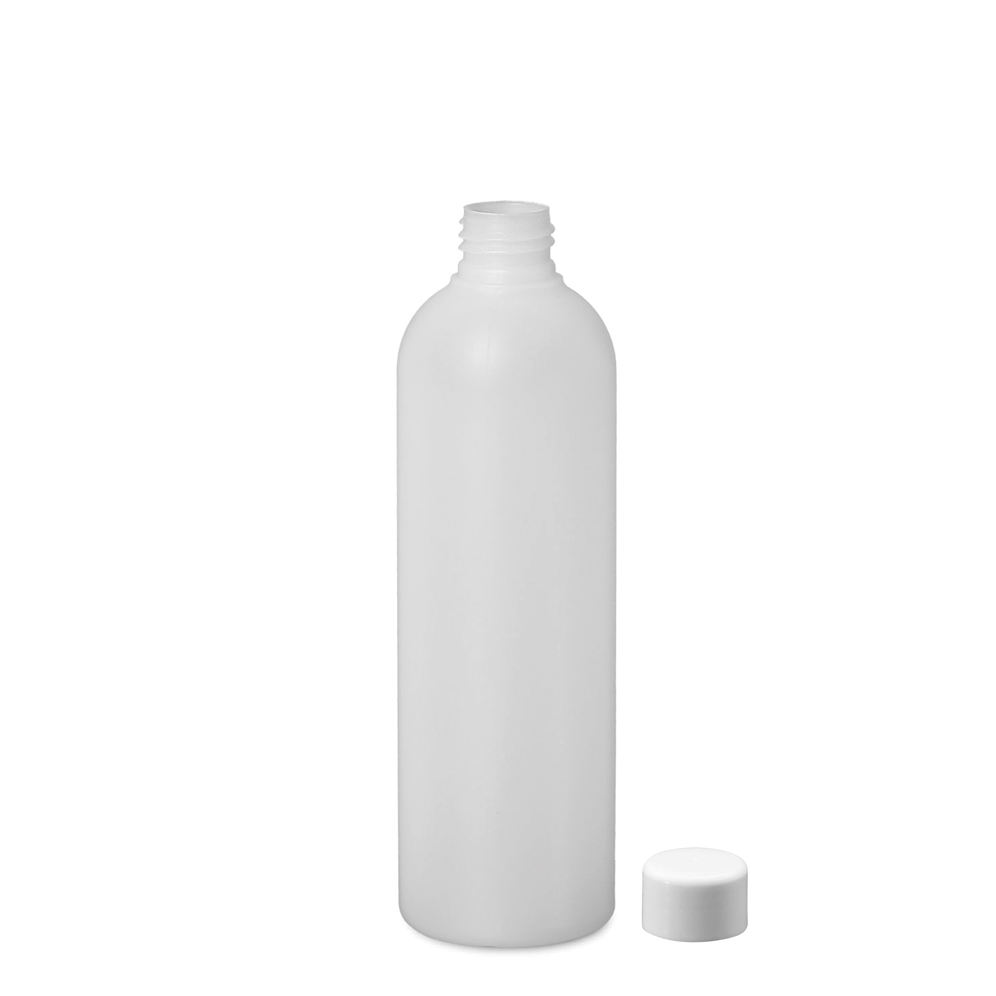 300 ml plastic bottle 'Tuffy', HDPE, natural, neck: 24/410