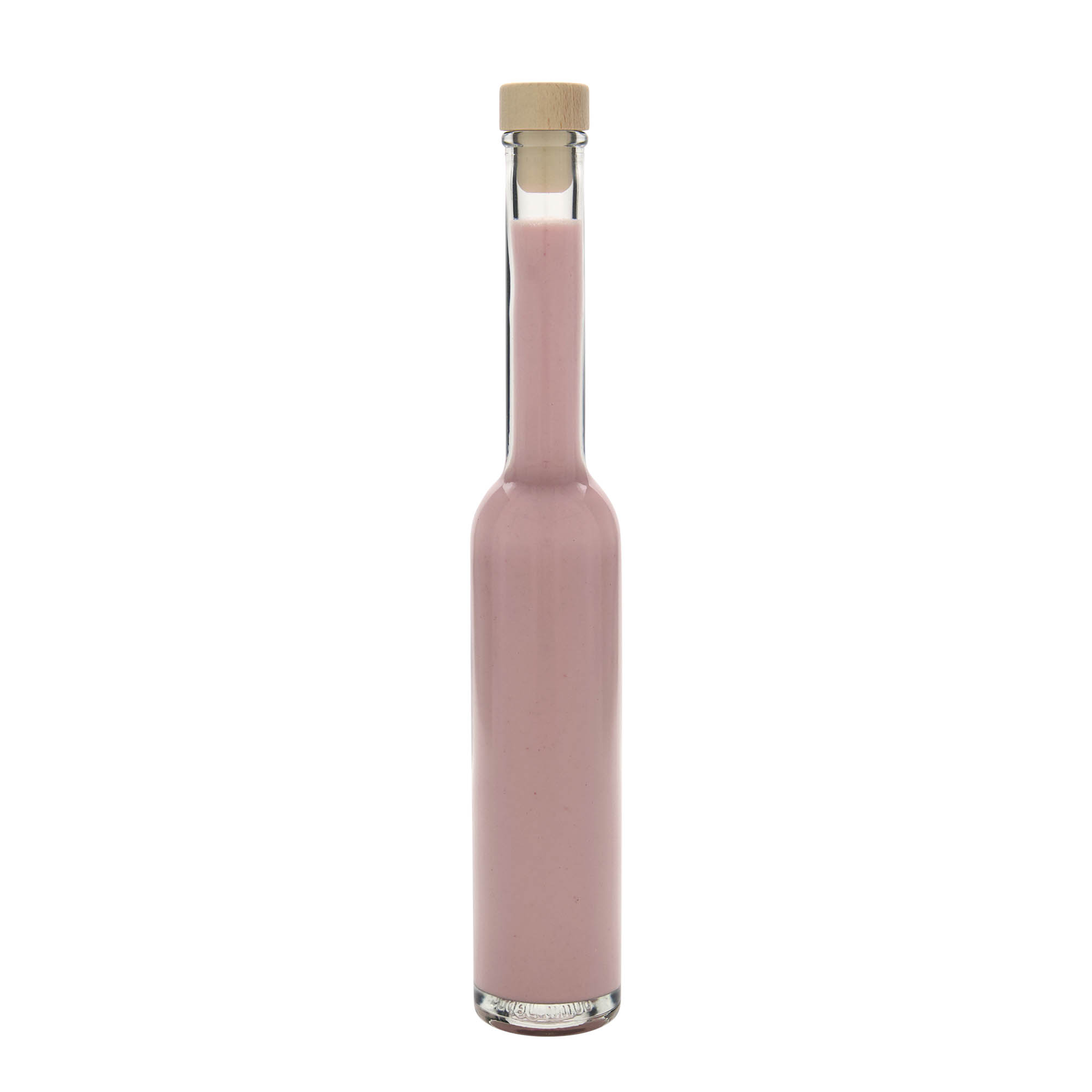 200 ml glass bottle 'Platina', opening: cork 200 ml glass bottle 'Platina', opening: cork