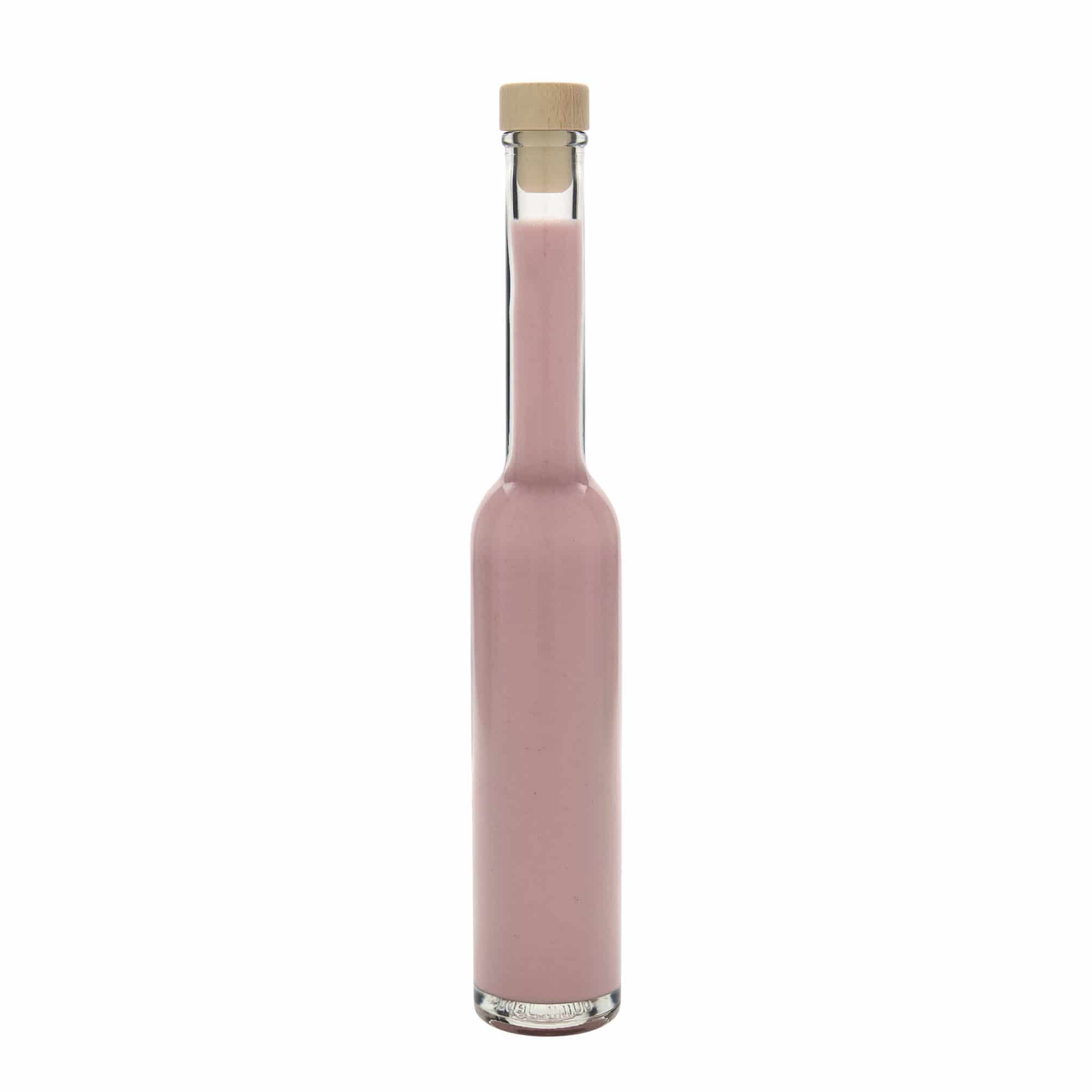 200 ml glass bottle ‘Platina’, opening: cork