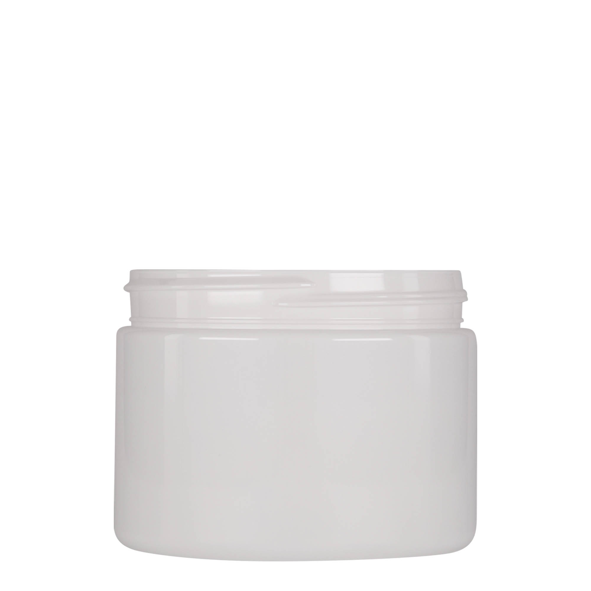 500 ml PET jar 'Isabella', white, closure: 100/400 500 ml PET jar 'Isabella', white, closure: 100/400