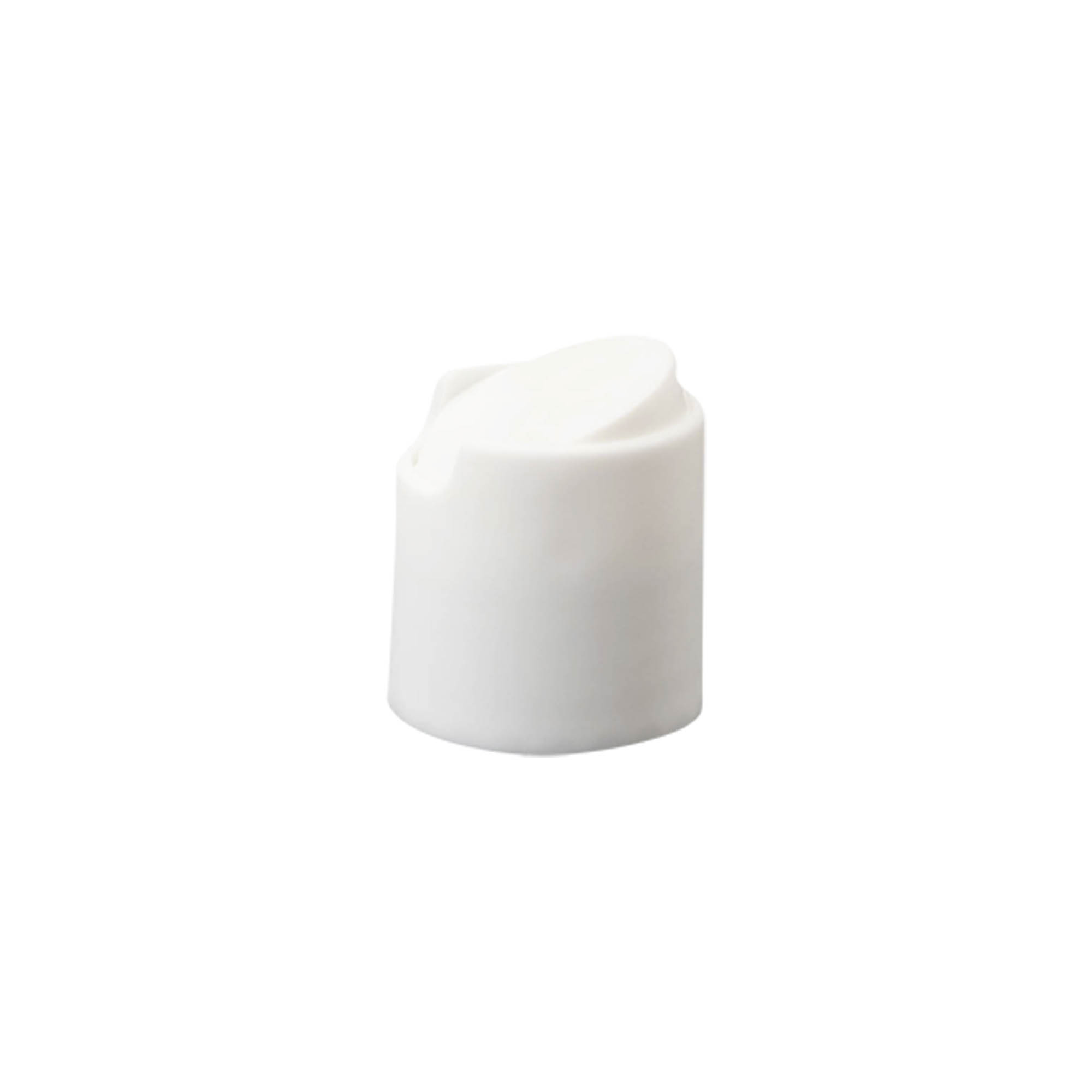 Screw cap Disc Top, PP plastic, white, for opening: 24/410