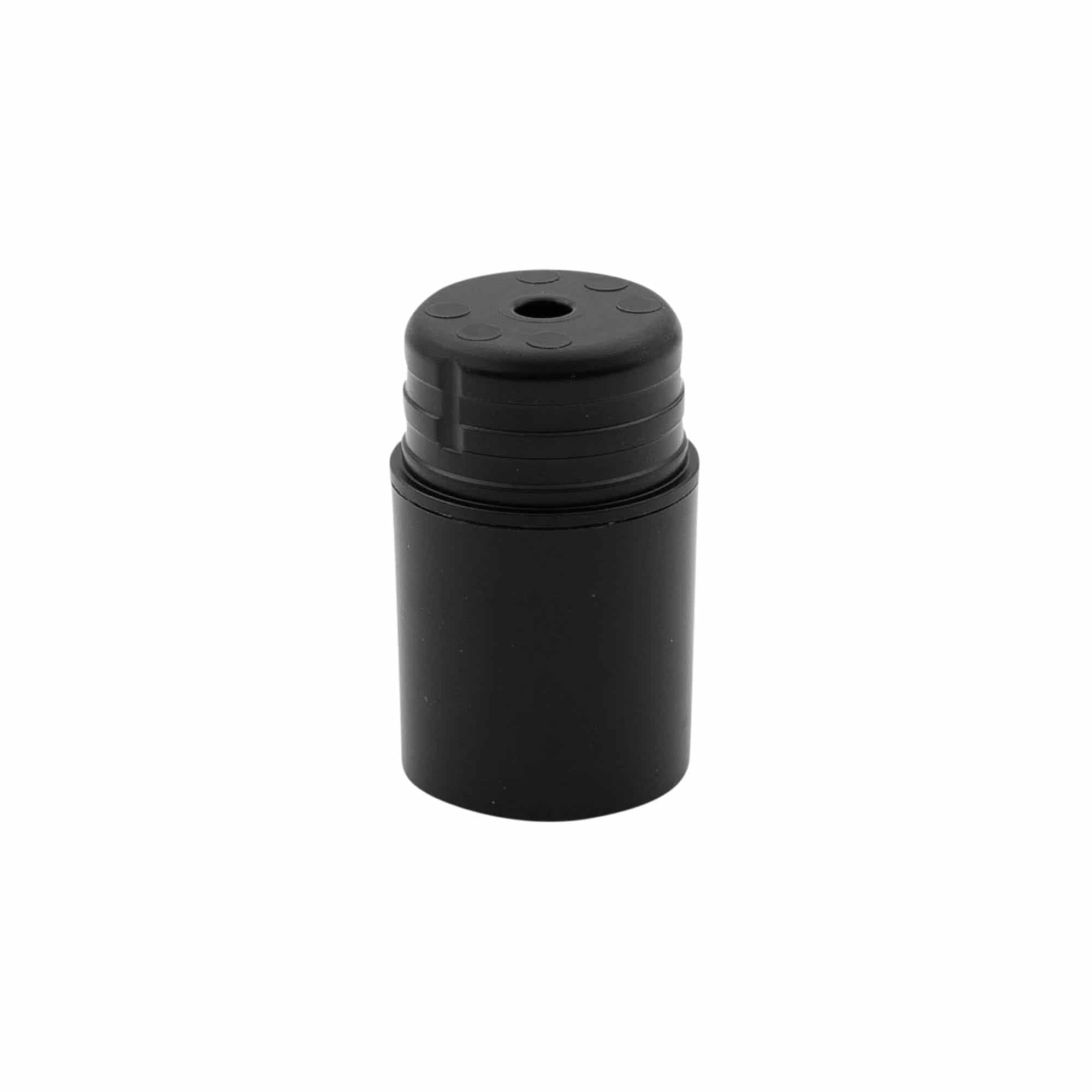 Airless Dispenser Pump Head ‘Nano’, PP Plastic, black