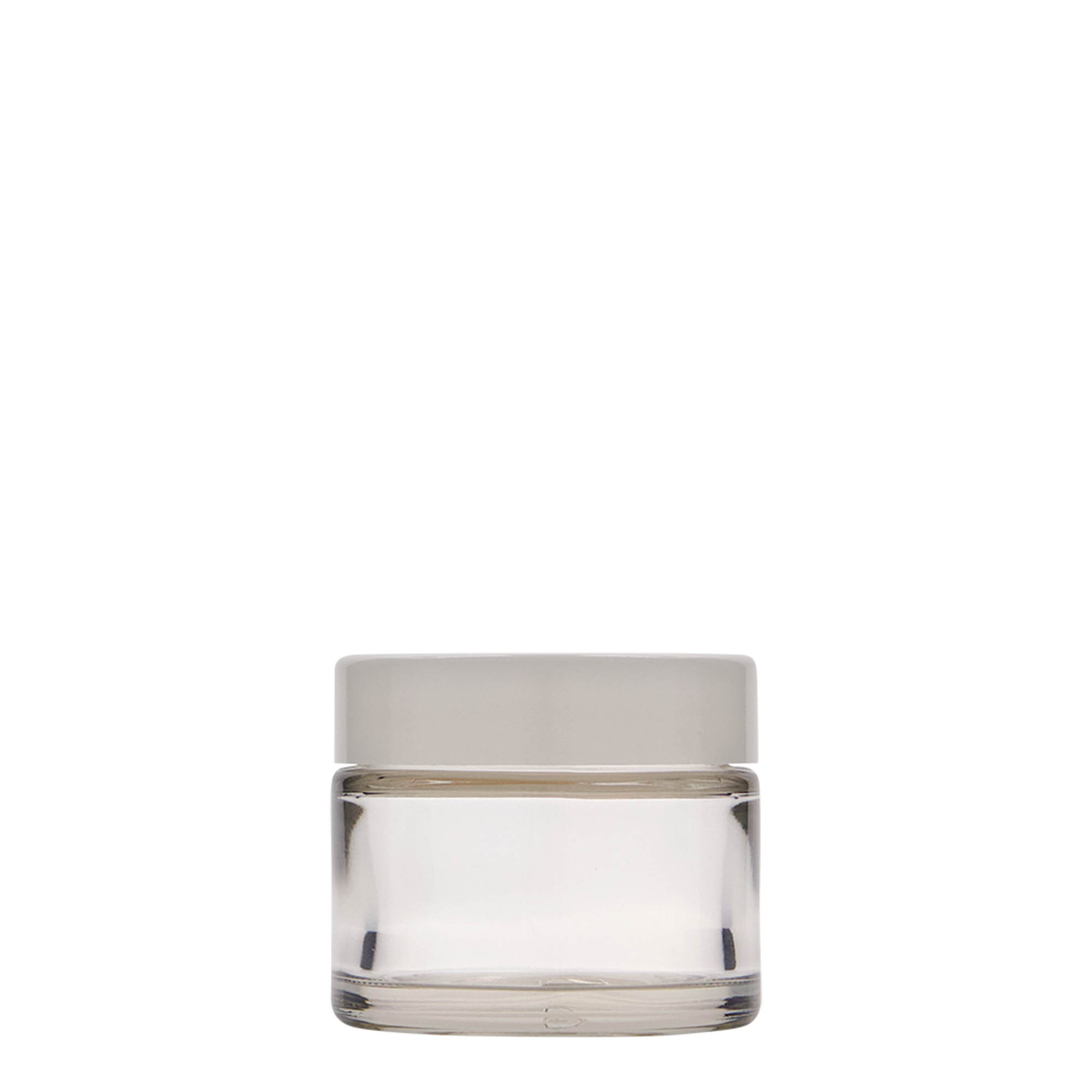 50 ml jar 'Beauty', glass, opening: screw cap