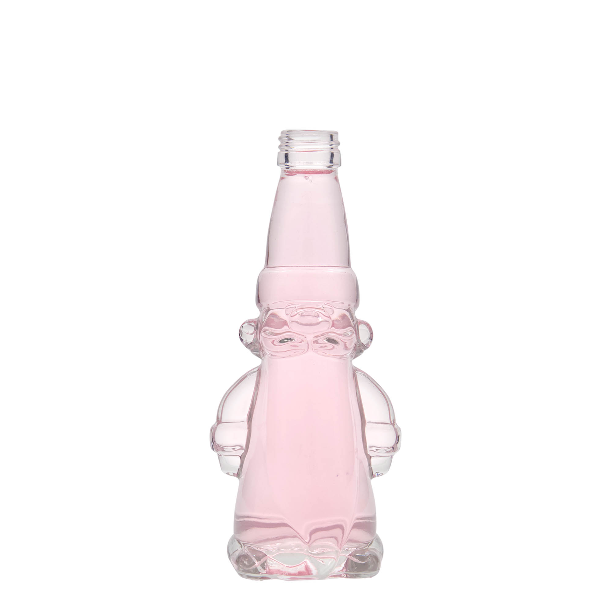200 ml glass bottle 'Christmas elf', opening: PP 28