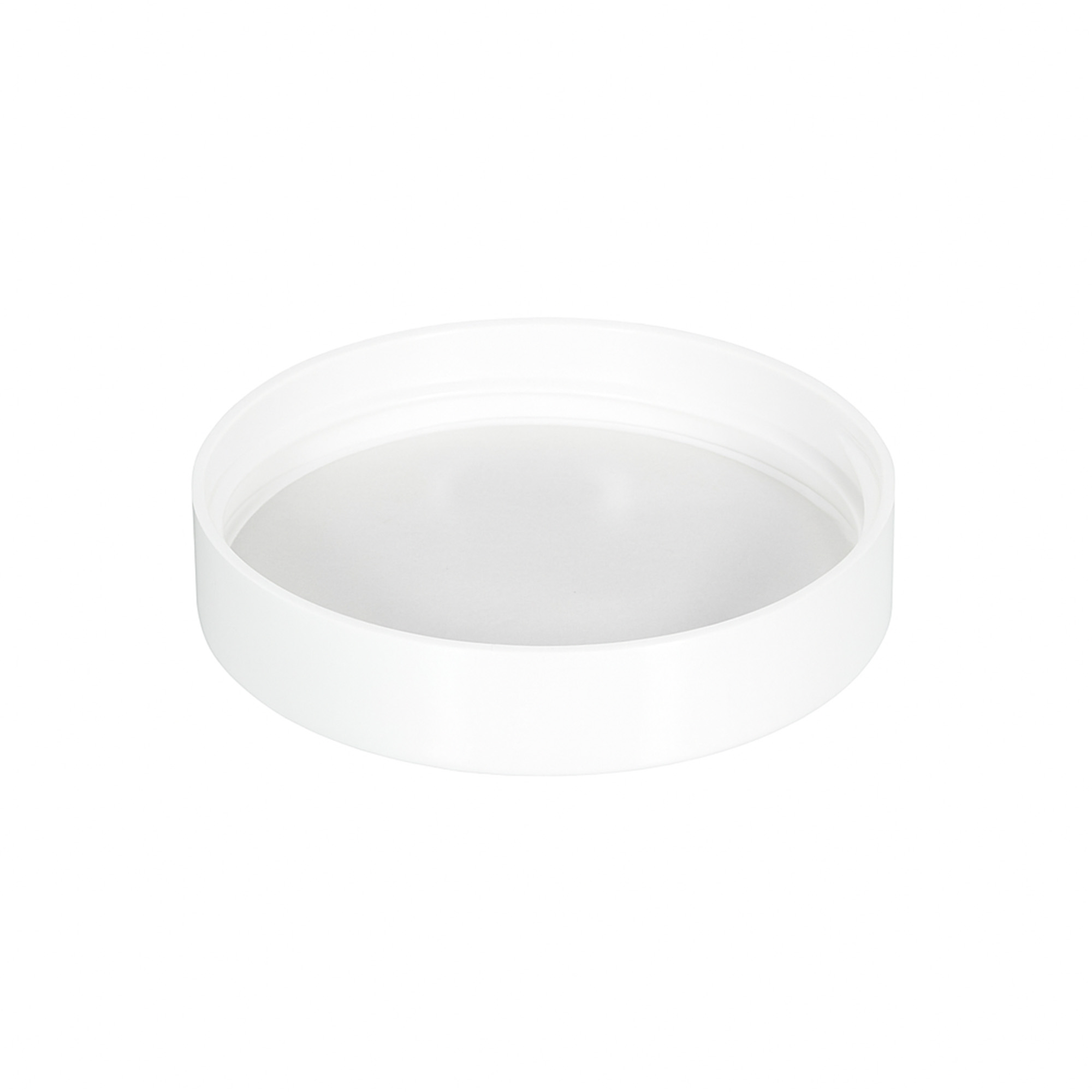 Screw cap for 120 ml 'Brown Line', HPM plastic, white Screw cap for 120 ml 'Brown Line', HPM plastic, white