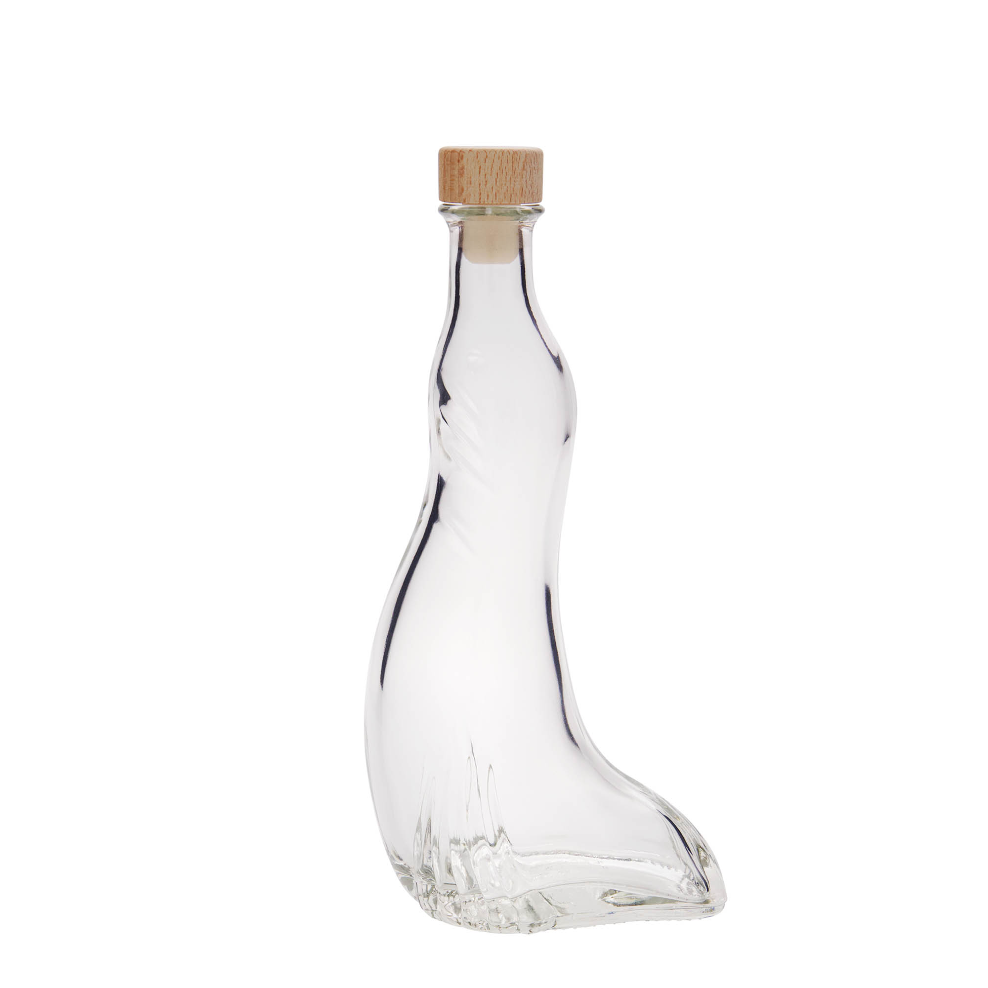 200 ml glass bottle 'Seal', opening: cork