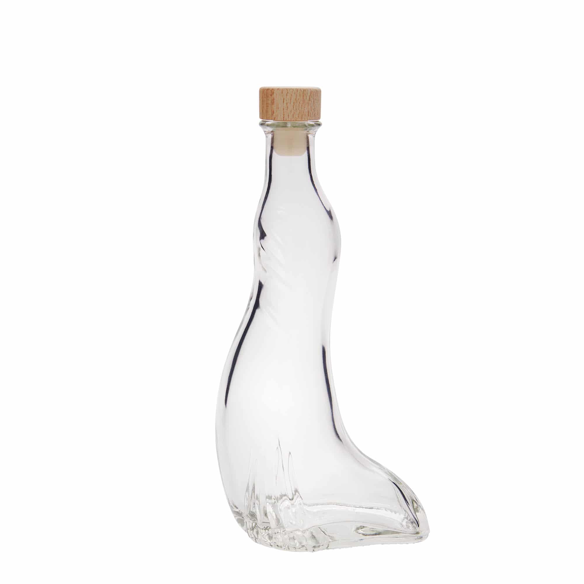 200 ml glass bottle ‘Seal’, opening: cork