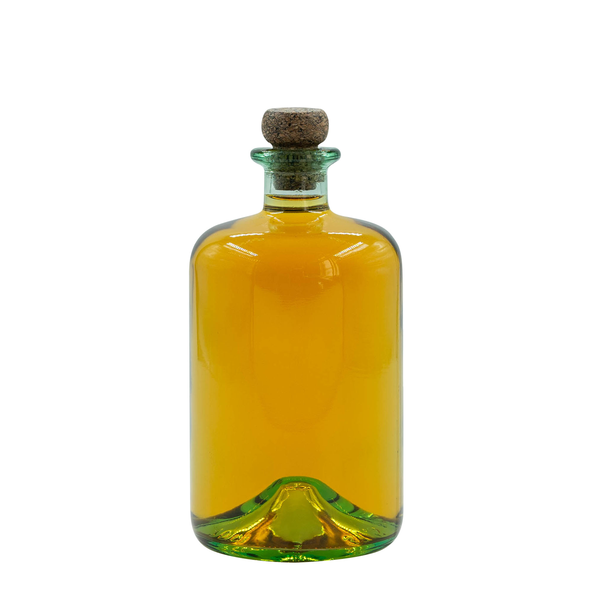 700 ml glass bottle 'Pharma', mouth: cork