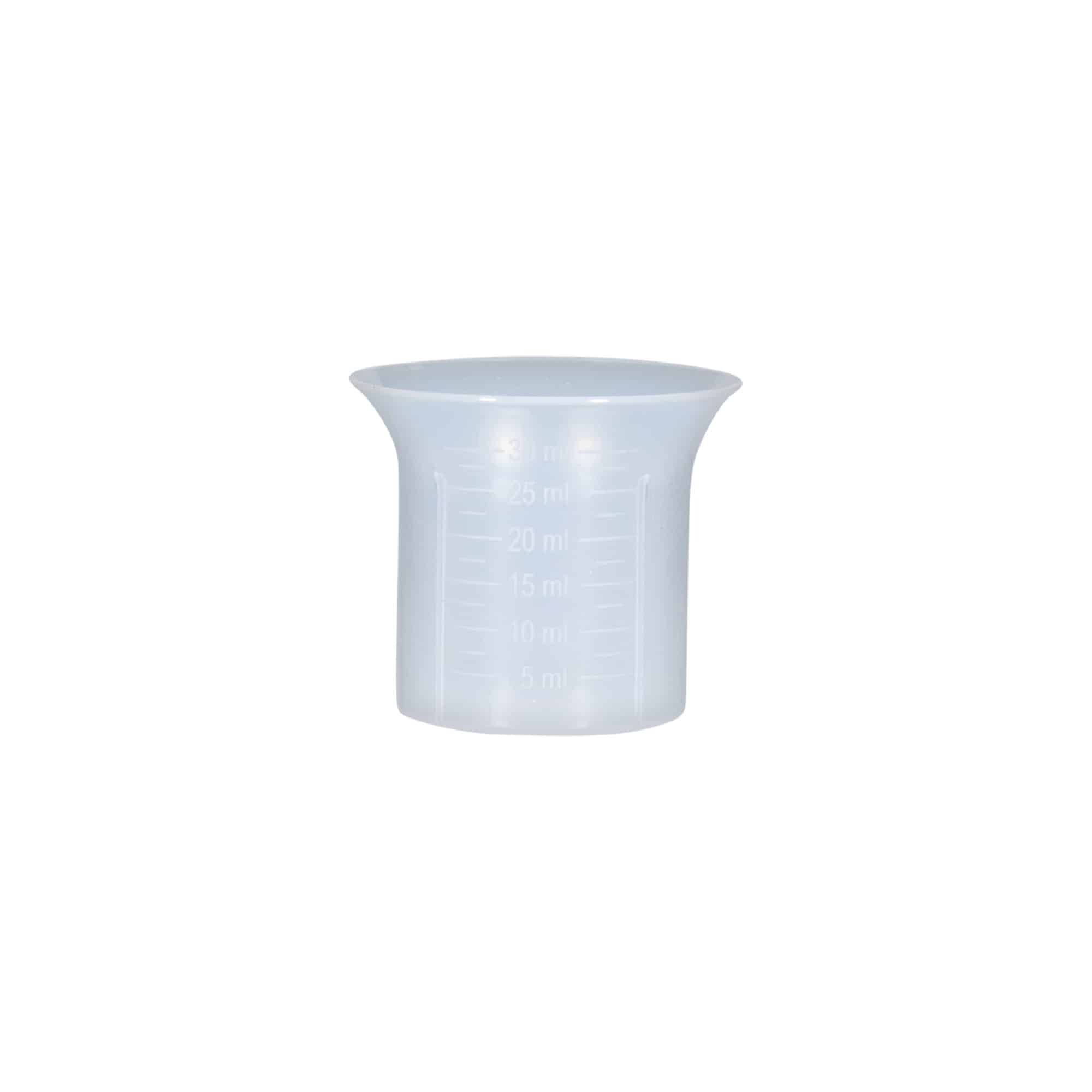 Measuring cup 5-30 ml, PP plastic