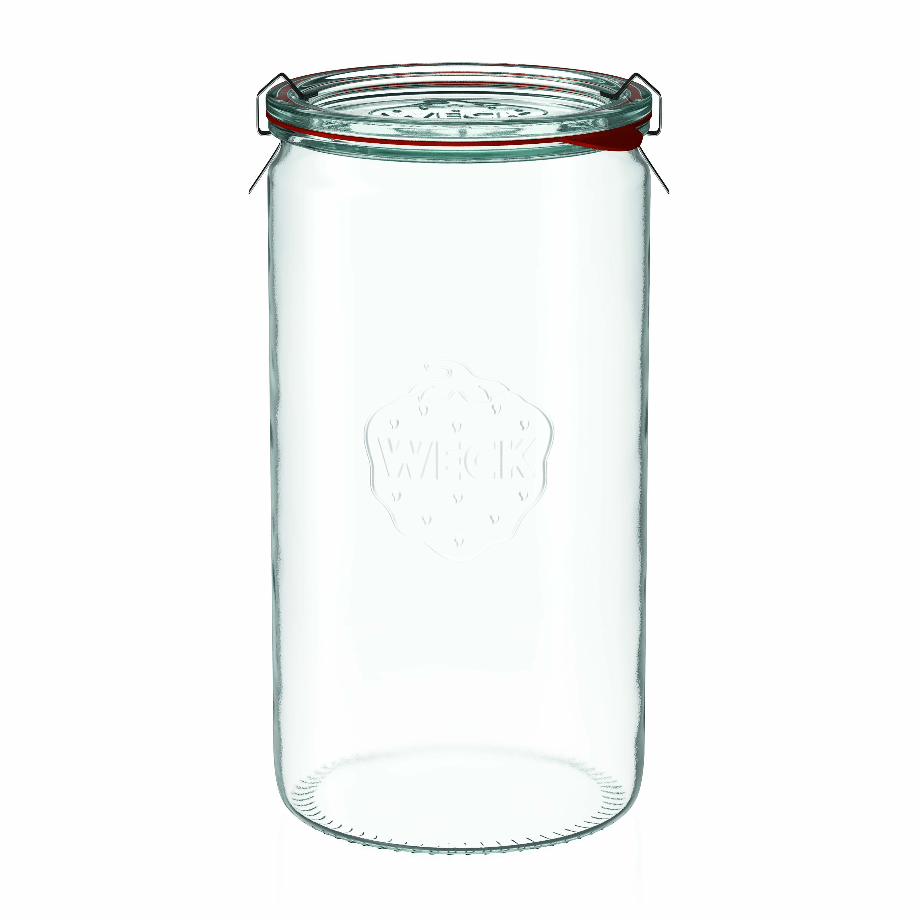 1,575 ml WECK cylinder glass, opening: round rim 1,575 ml WECK cylinder glass, opening: round rim