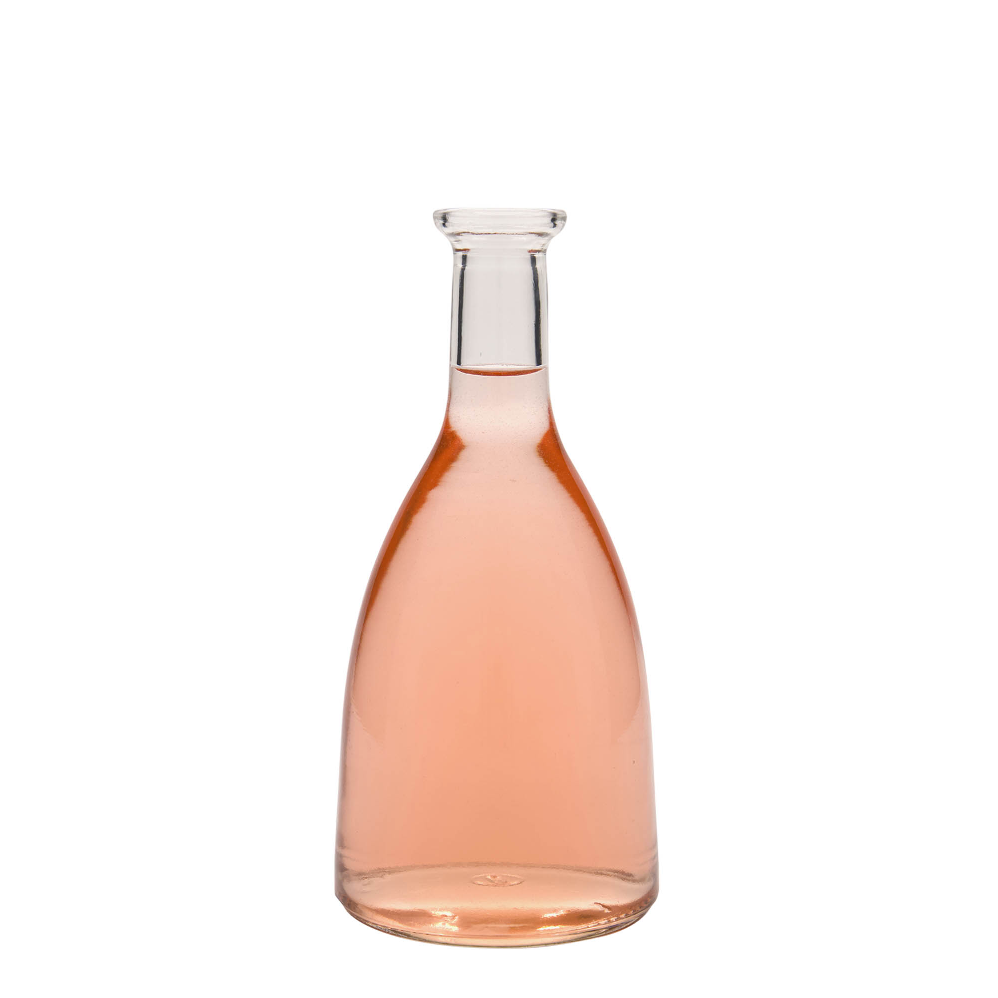 500 ml glass bottle 'Viola', opening: cork
