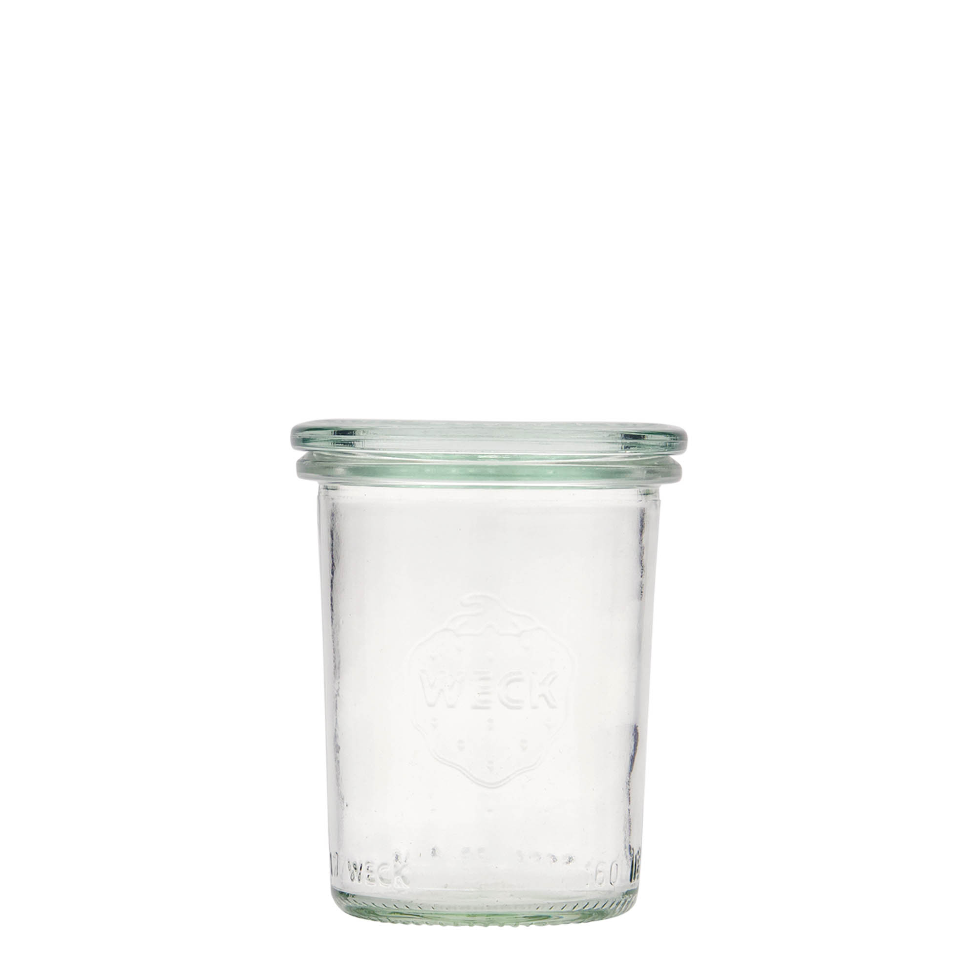 160 ml WECK inverted glass, opening: round rim 160 ml WECK inverted glass, opening: round rim