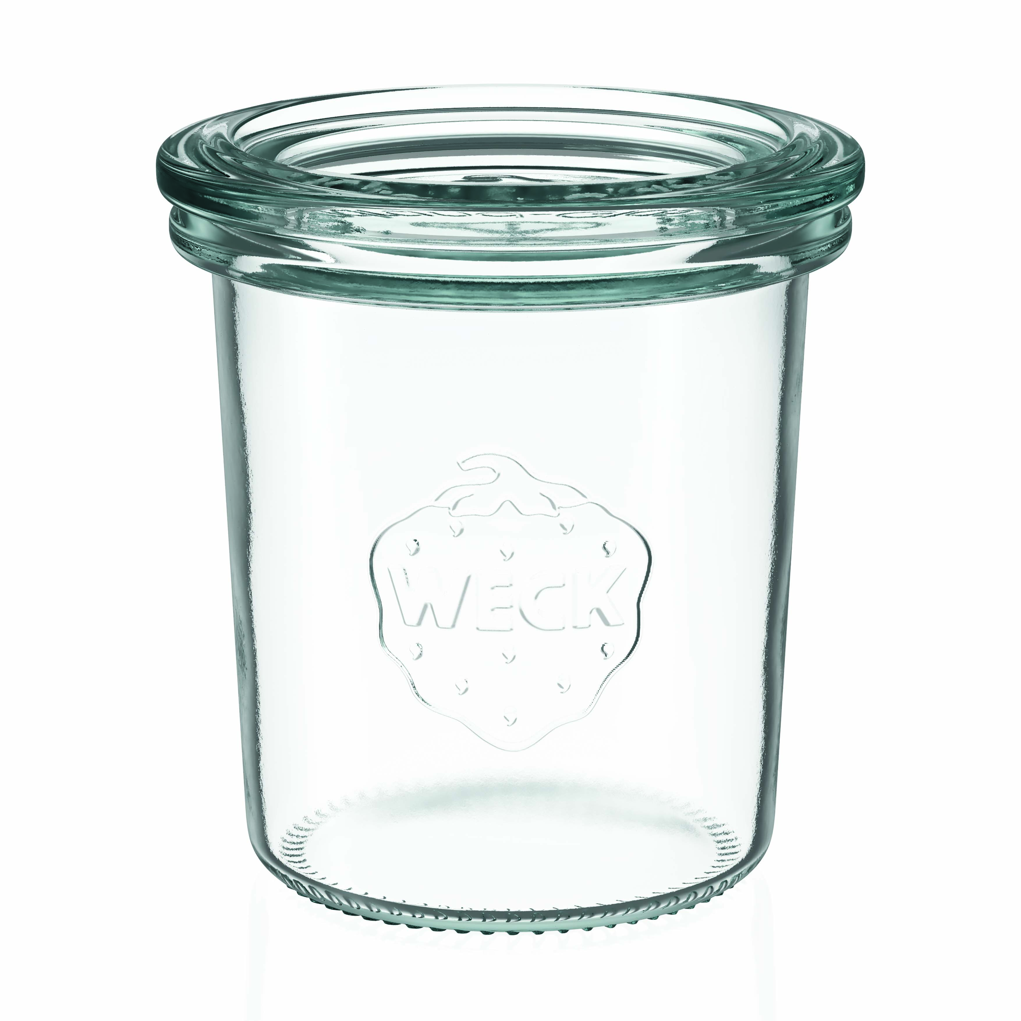 160 ml WECK inverted glass, opening: round rim 160 ml WECK inverted glass, opening: round rim