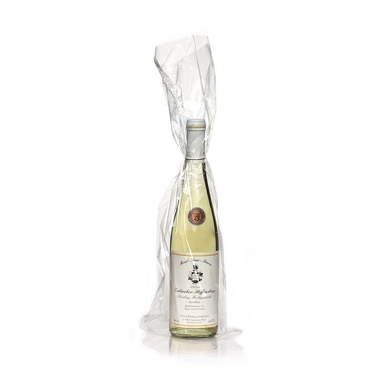 Bottle pouch, square, plastic, clear Bottle pouch, square, plastic, clear
