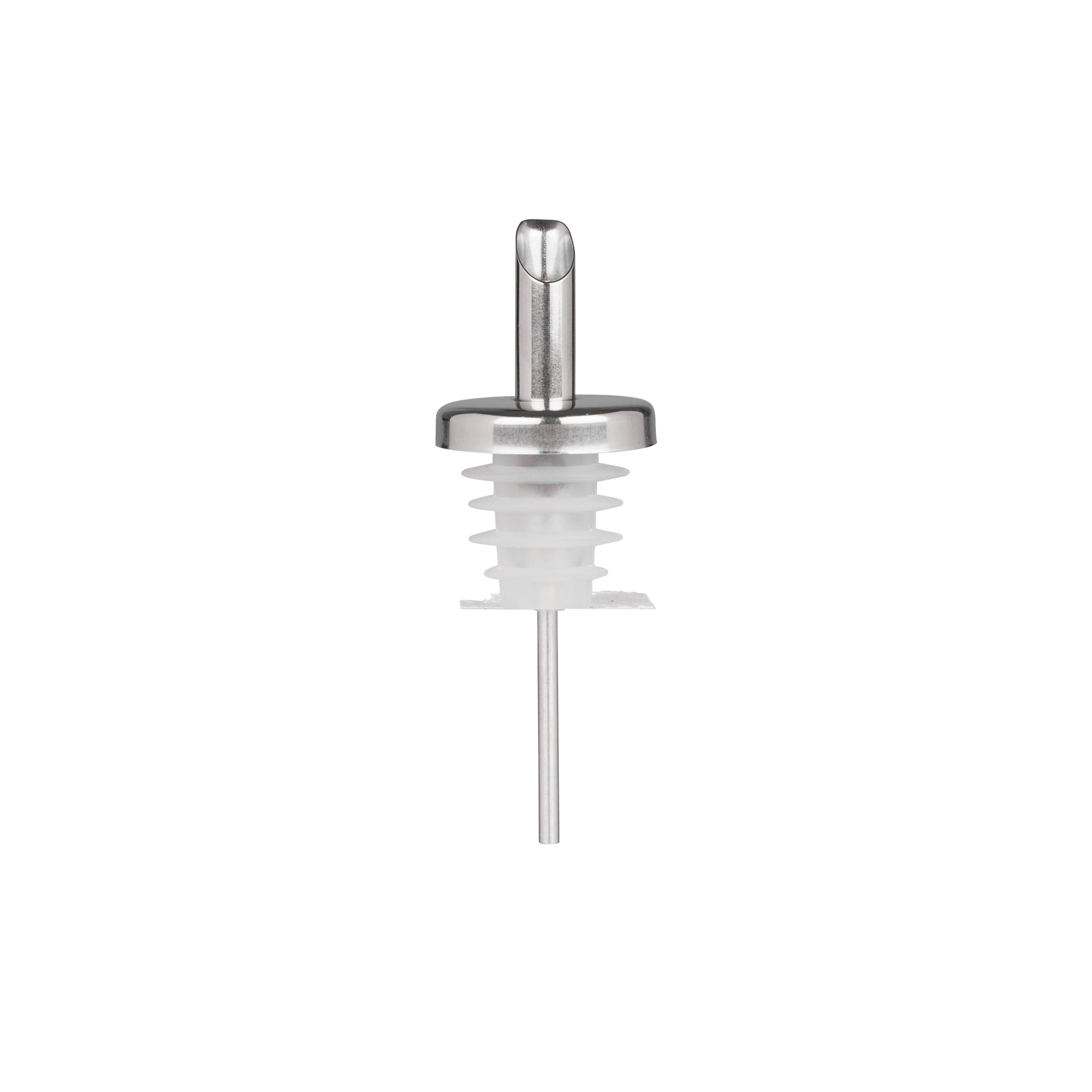 Spout for oil, stainless steel, silver Spout for oil, stainless steel, silver