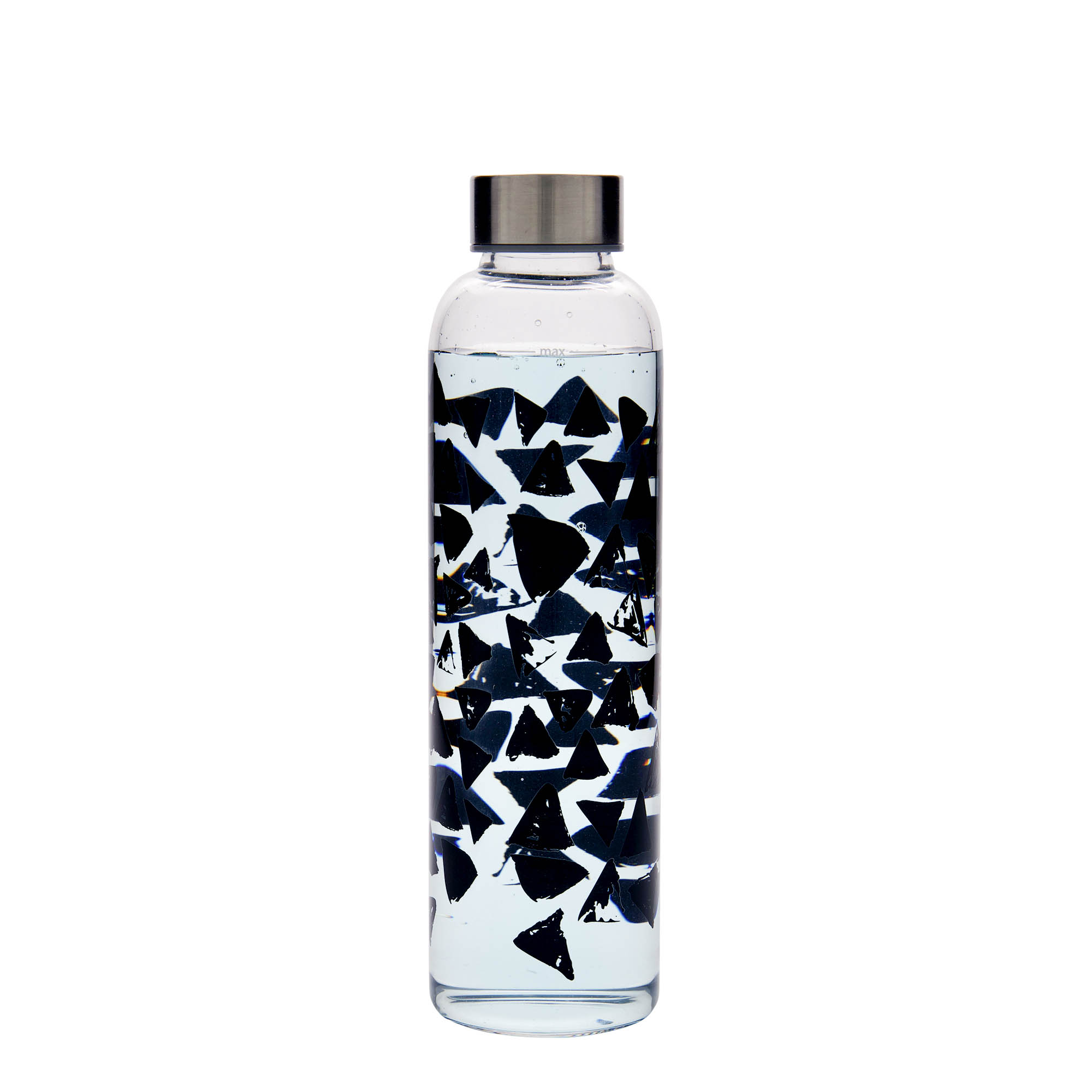 500 ml Drinking Bottle 'Perseus - Black Triangles', Opening: Screw Cap