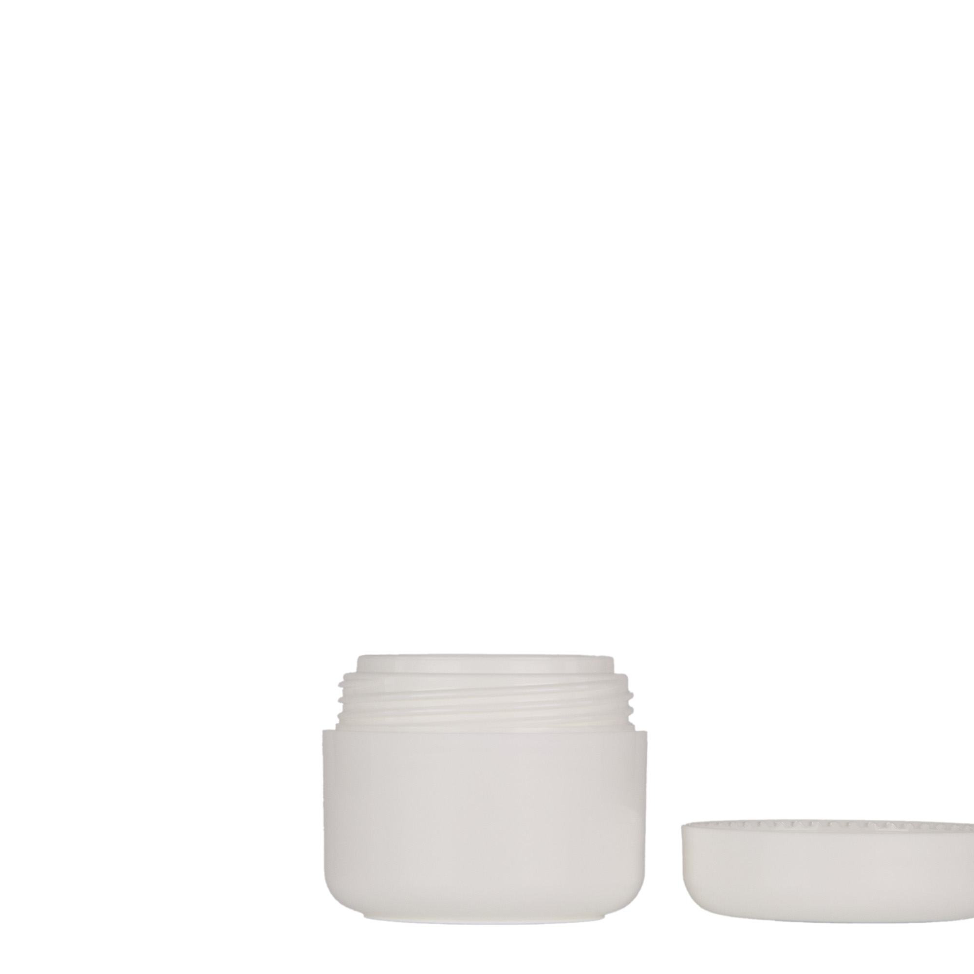 15 ml plastic jar 'Bianca', PP, white, opening: screw cap 15 ml plastic jar 'Bianca', PP, white, opening: screw cap
