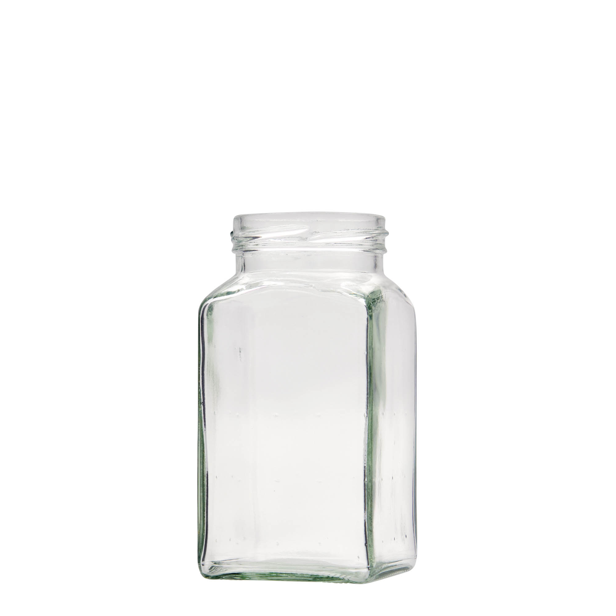 312 ml square glass, opening: twist-off (TO 58) 312 ml square glass, opening: twist-off (TO 58)