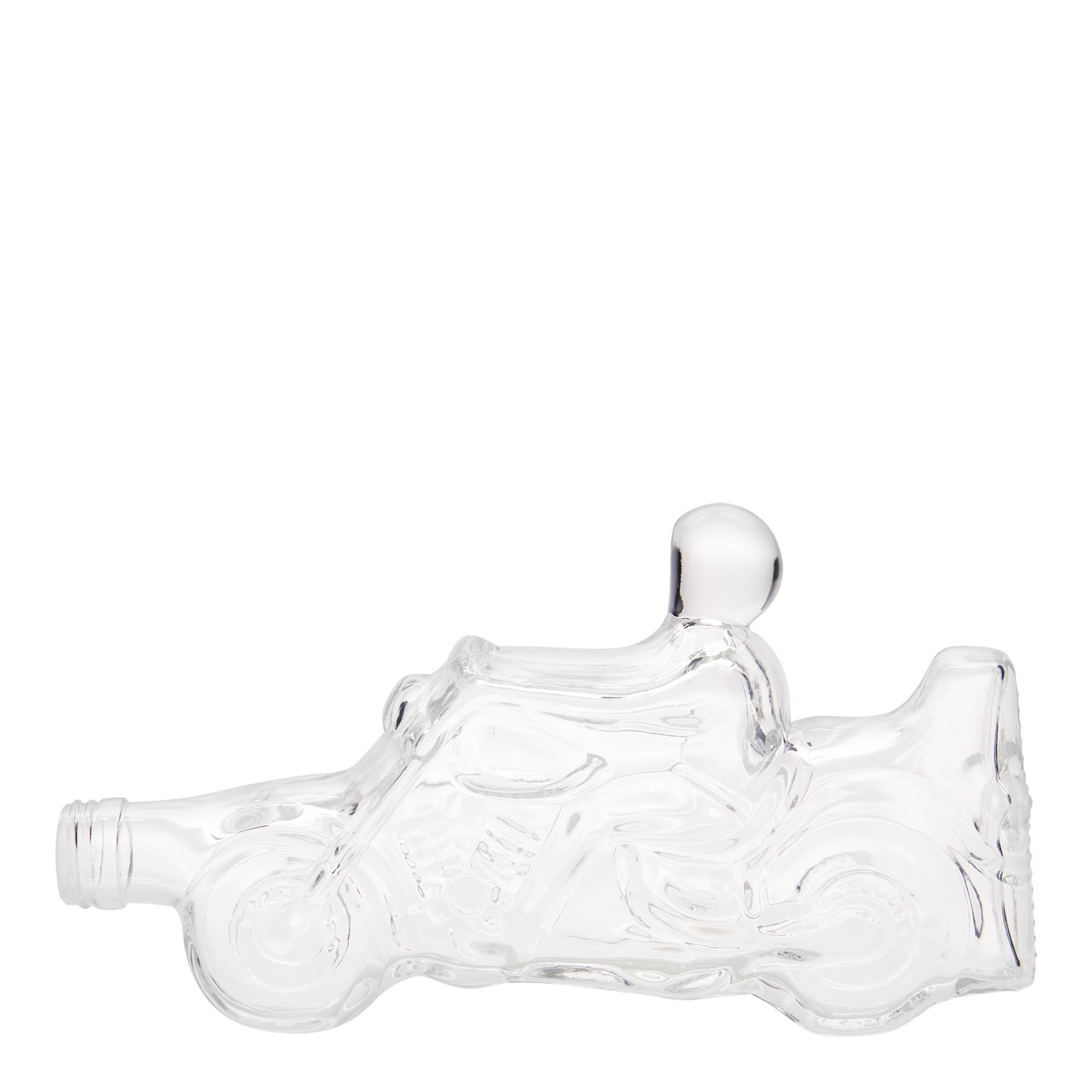 350 ml glass bottle 'Motorcycle', opening: PP 28