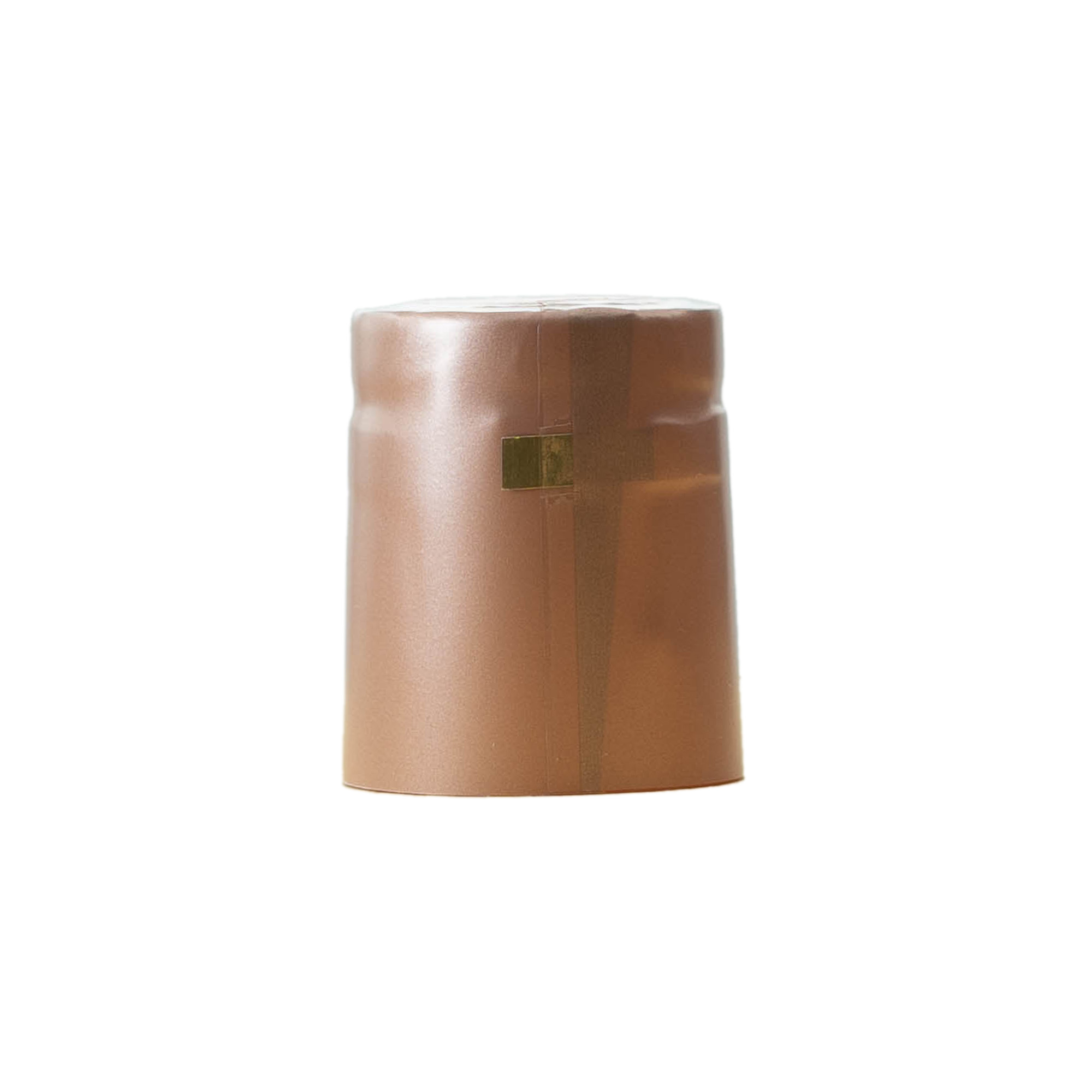 Heat shrink capsule 32x41, PVC plastic, terracotta Heat shrink capsule 32x41, PVC plastic, terracotta