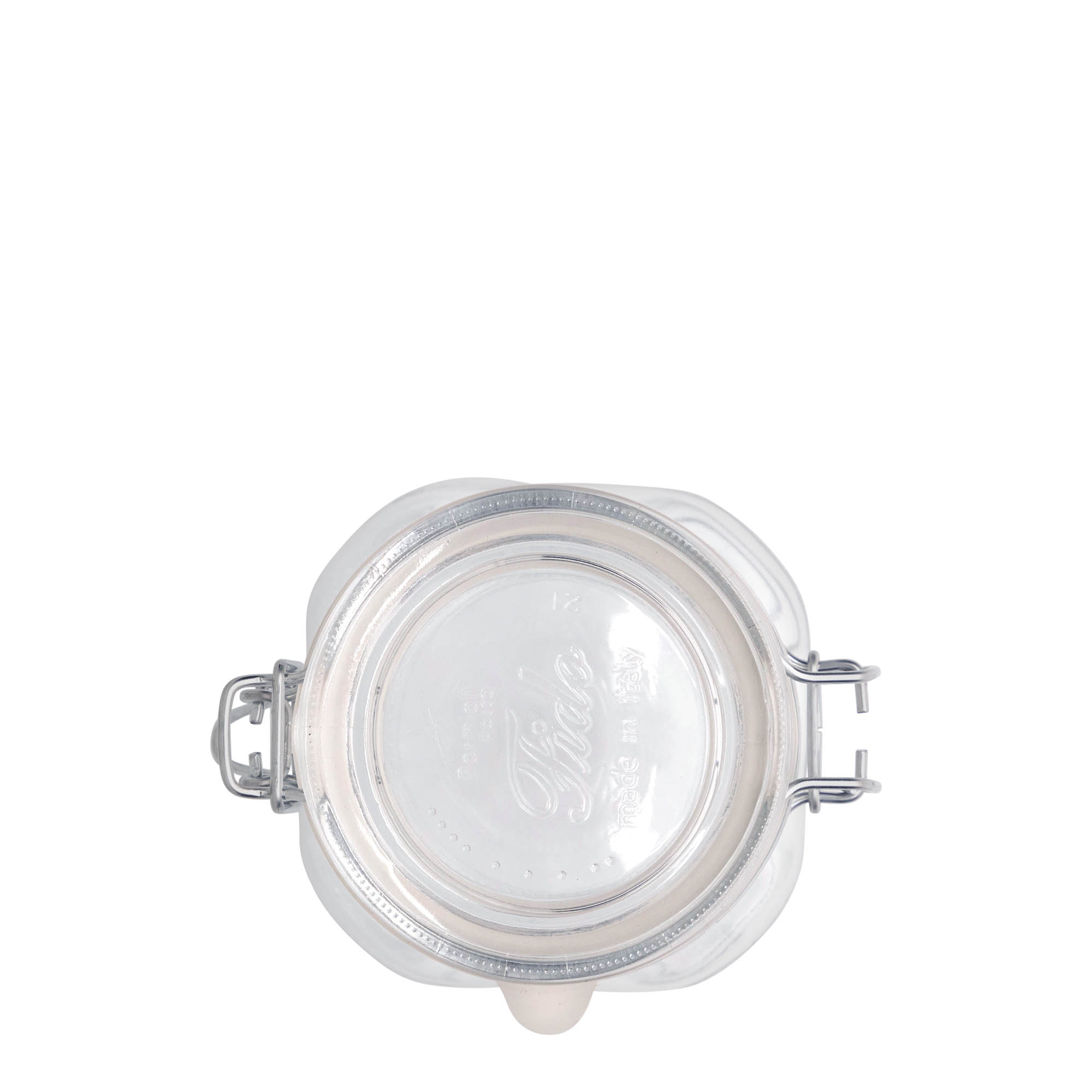 500 ml wire bail jar 'Fido', square, opening: wire bail closure 500 ml wire bail jar 'Fido', square, opening: wire bail closure