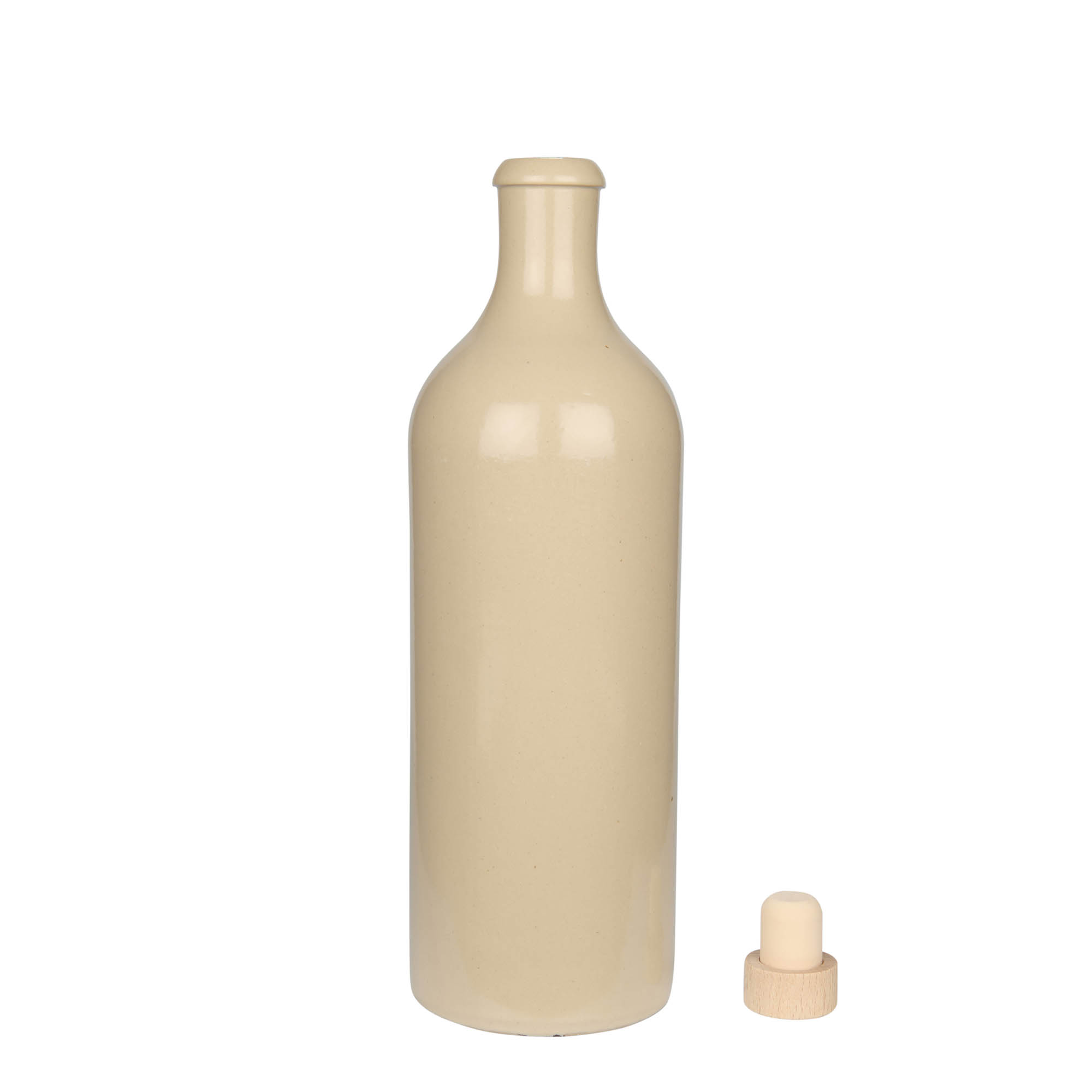 750 ml earthenware jug, stoneware, beige, opening: cork 750 ml earthenware jug, stoneware, beige, opening: cork
